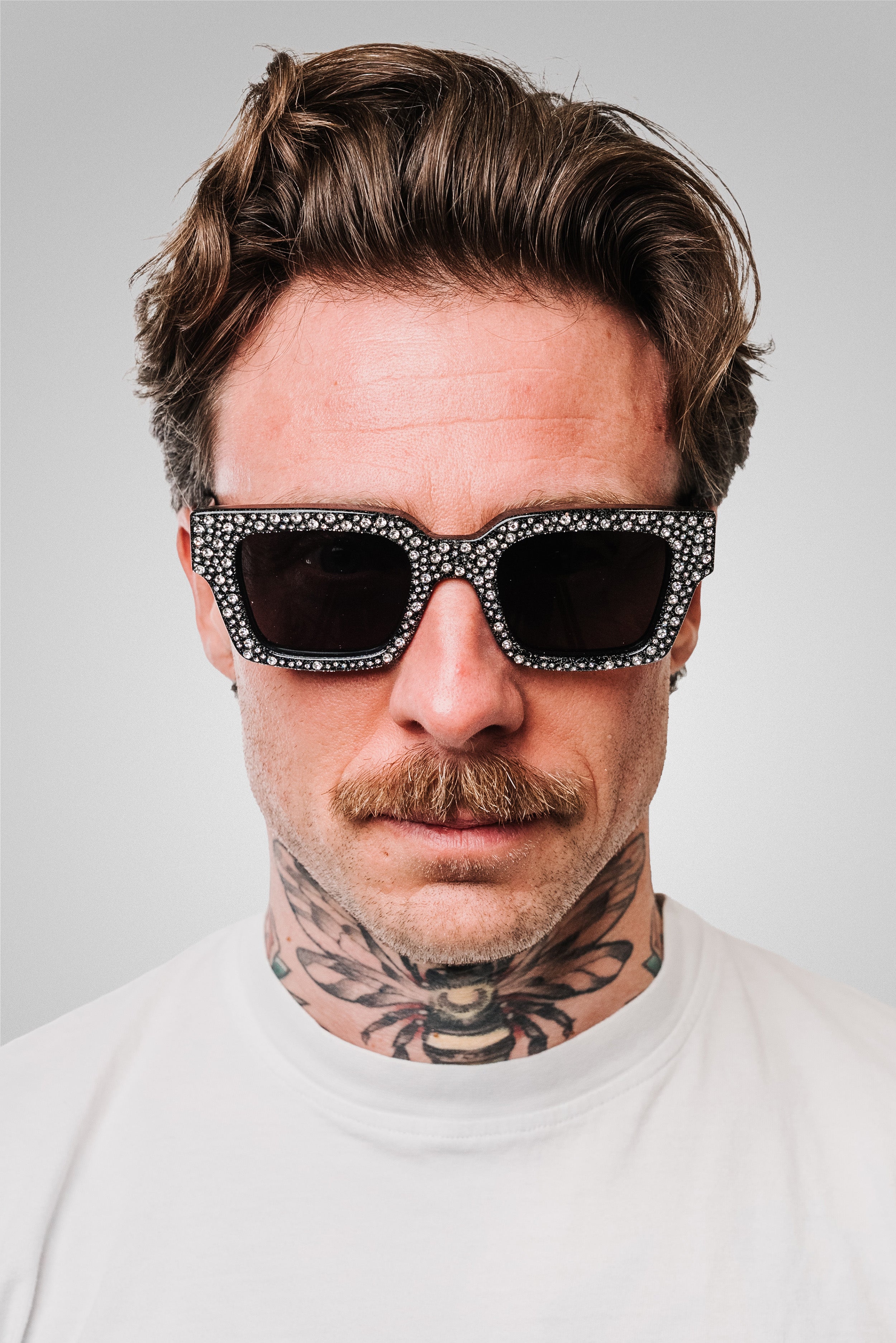 OFF WHITE SUNGLASSES STYLE 21 GLITTER