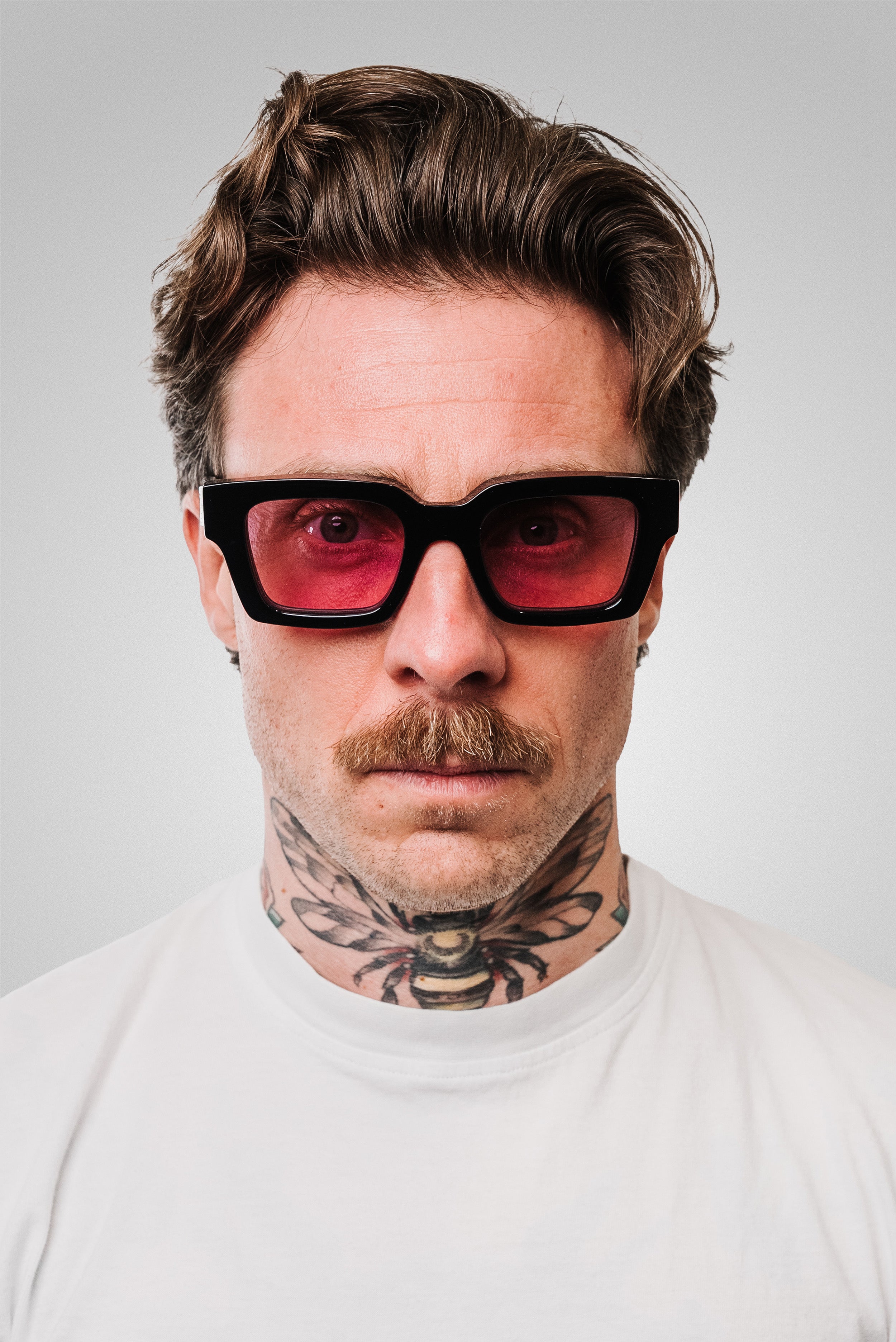 OFF WHITE SUNGLASSES STYLE 21 BLACK/ORANGE