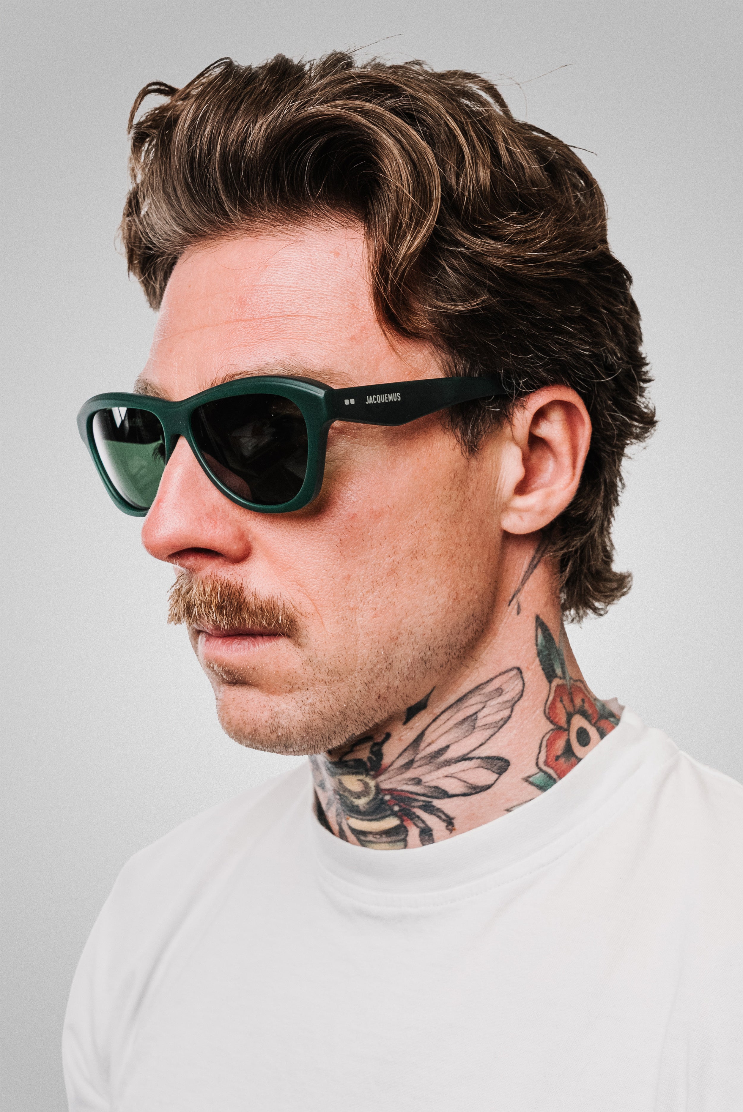 JACQUEMUS SUNGLASSES STYLE PALMIER GREEN