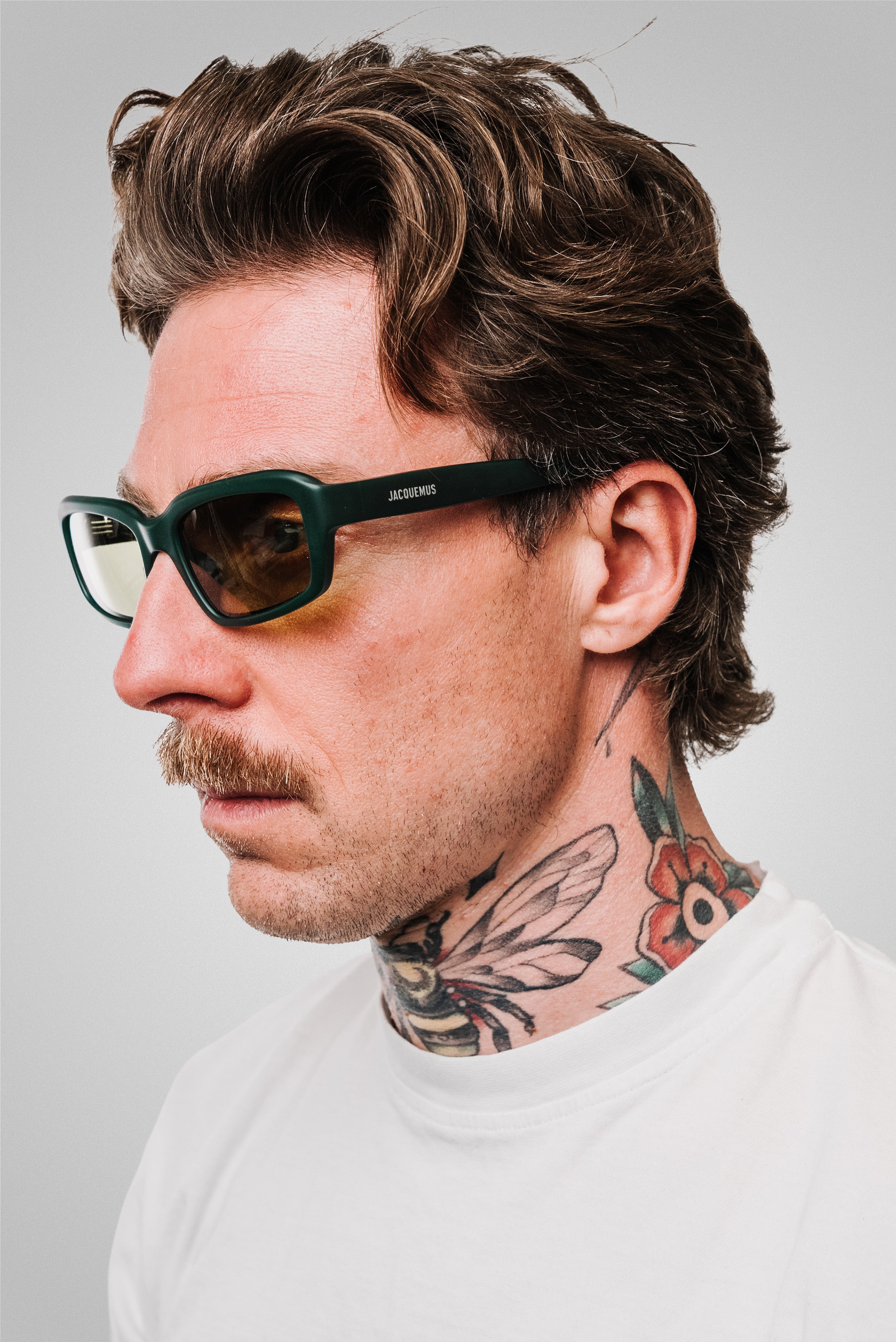 JACQUEMUS SUNGLASSES STYLE MARINO JAC64 GREEN