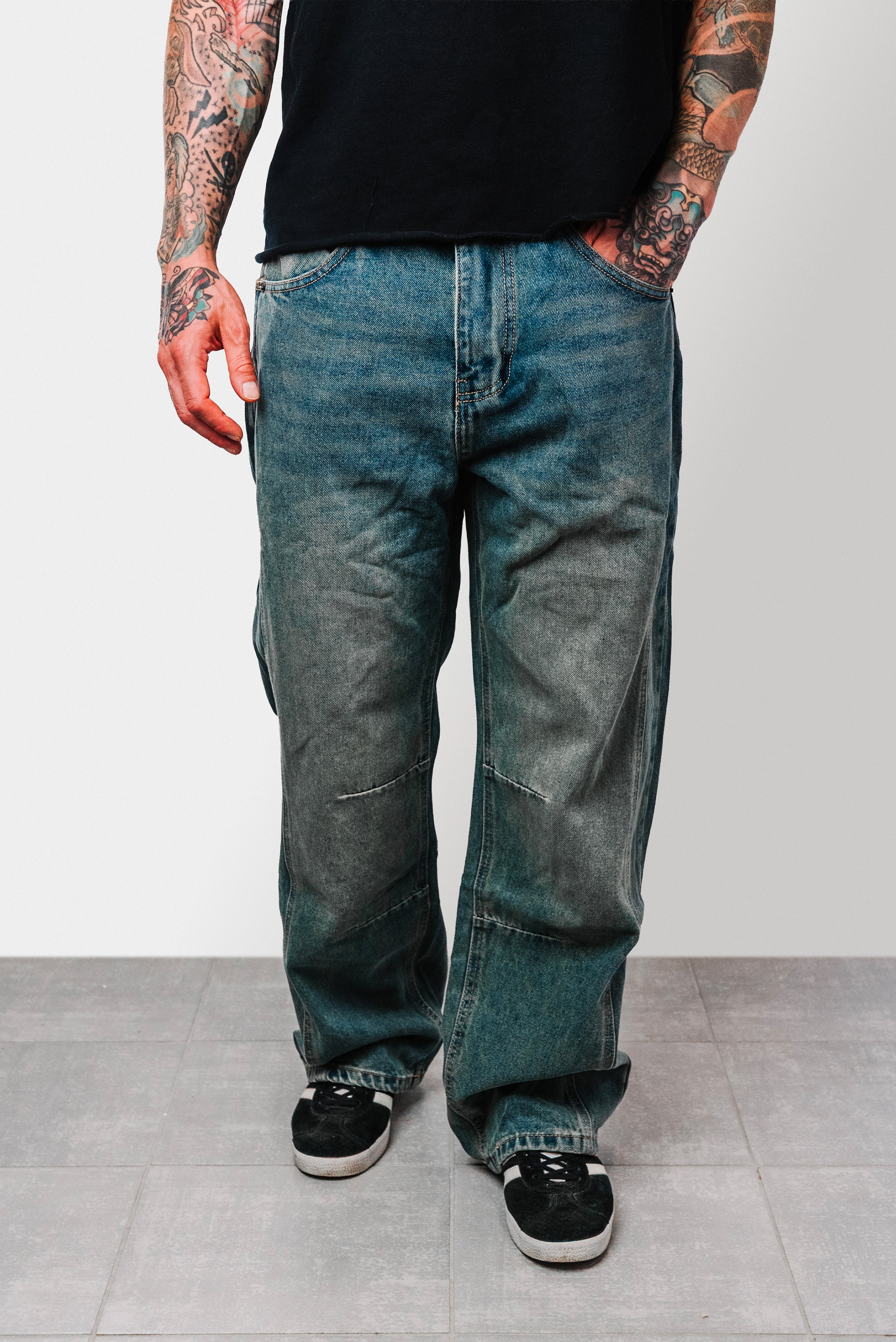 RULES CLASSIC WASHED DENIM JEANS  - Replacement Brand
