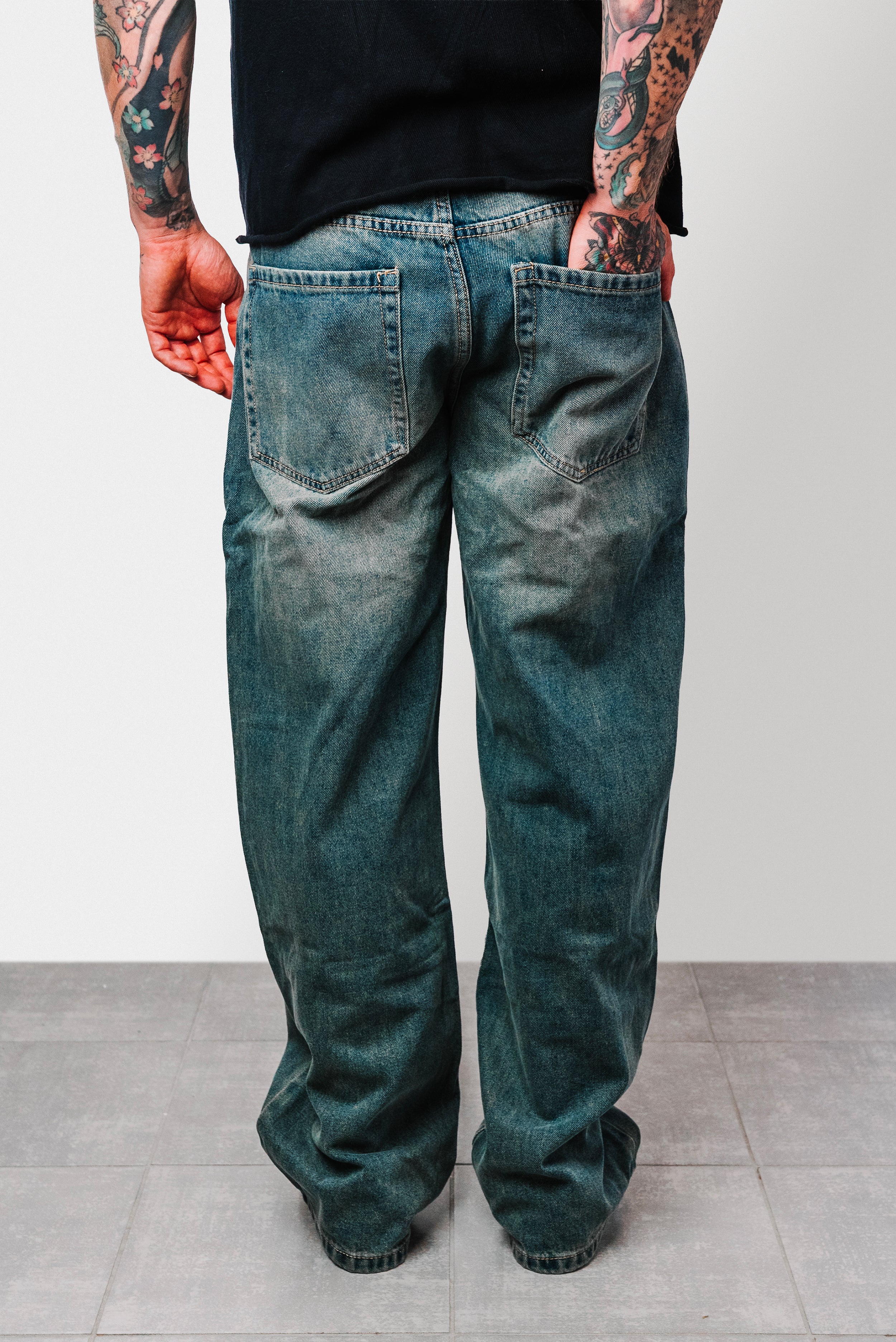 RULES CLASSIC WASHED DENIM JEANS  - Replacement Brand