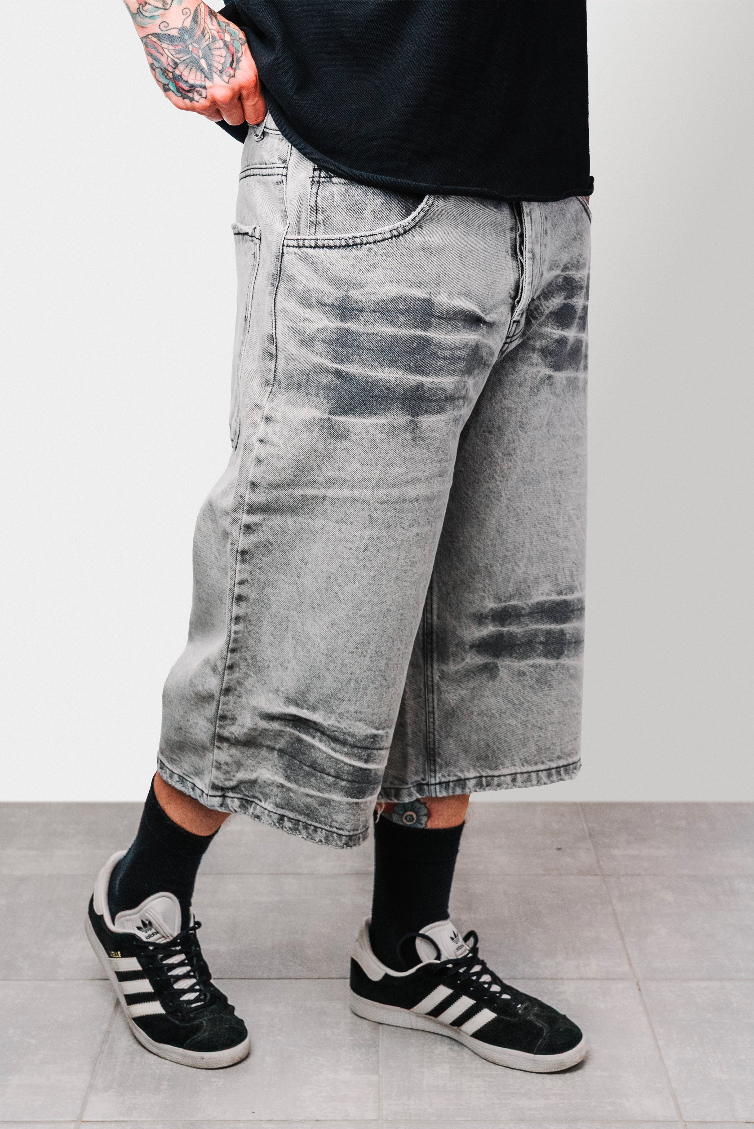 CIRO SLAVED GREY JORTS - Replacement Brand