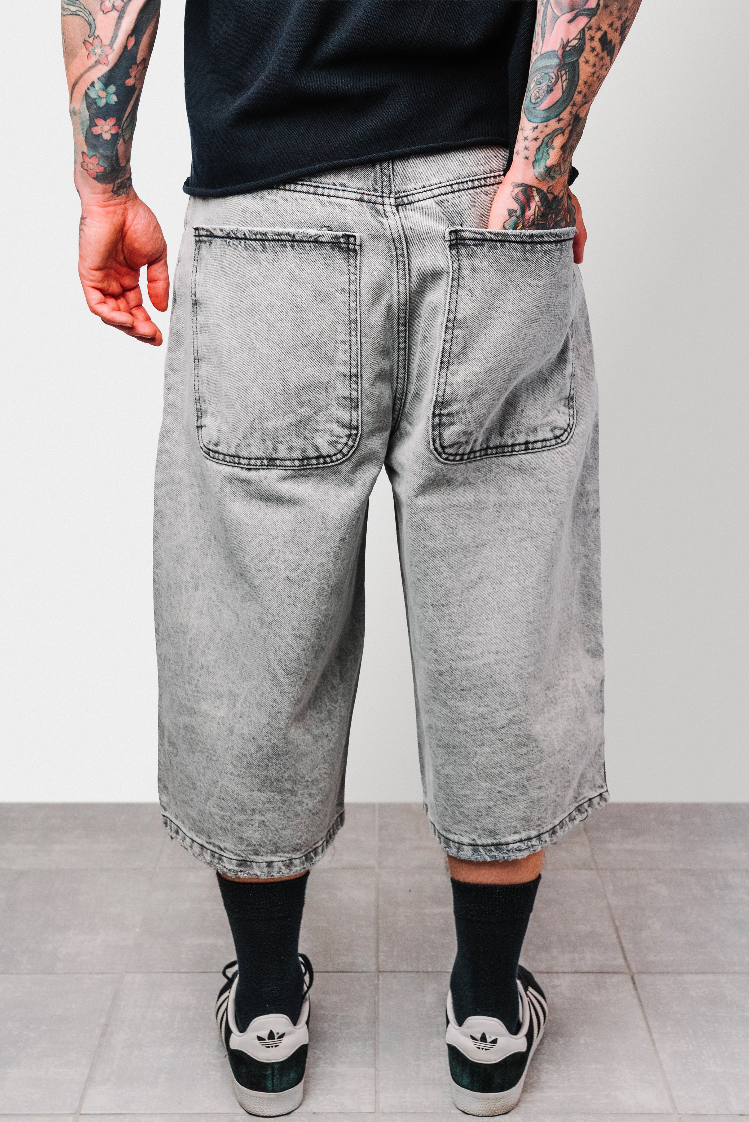 CIRO SLAVED GREY JORTS - Replacement Brand