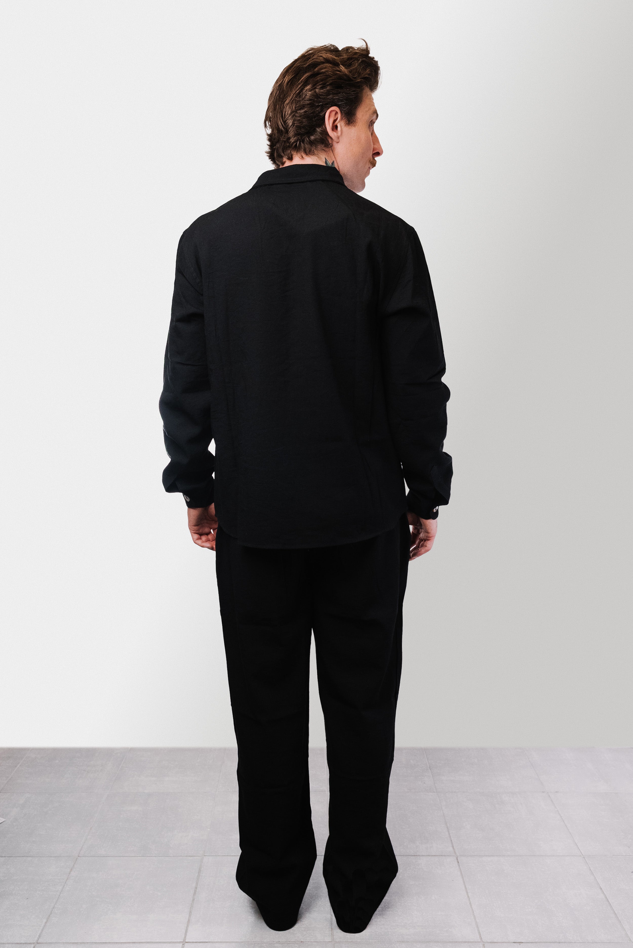 CLASSIC SUMMER BLACK SUIT - Replacement Brand