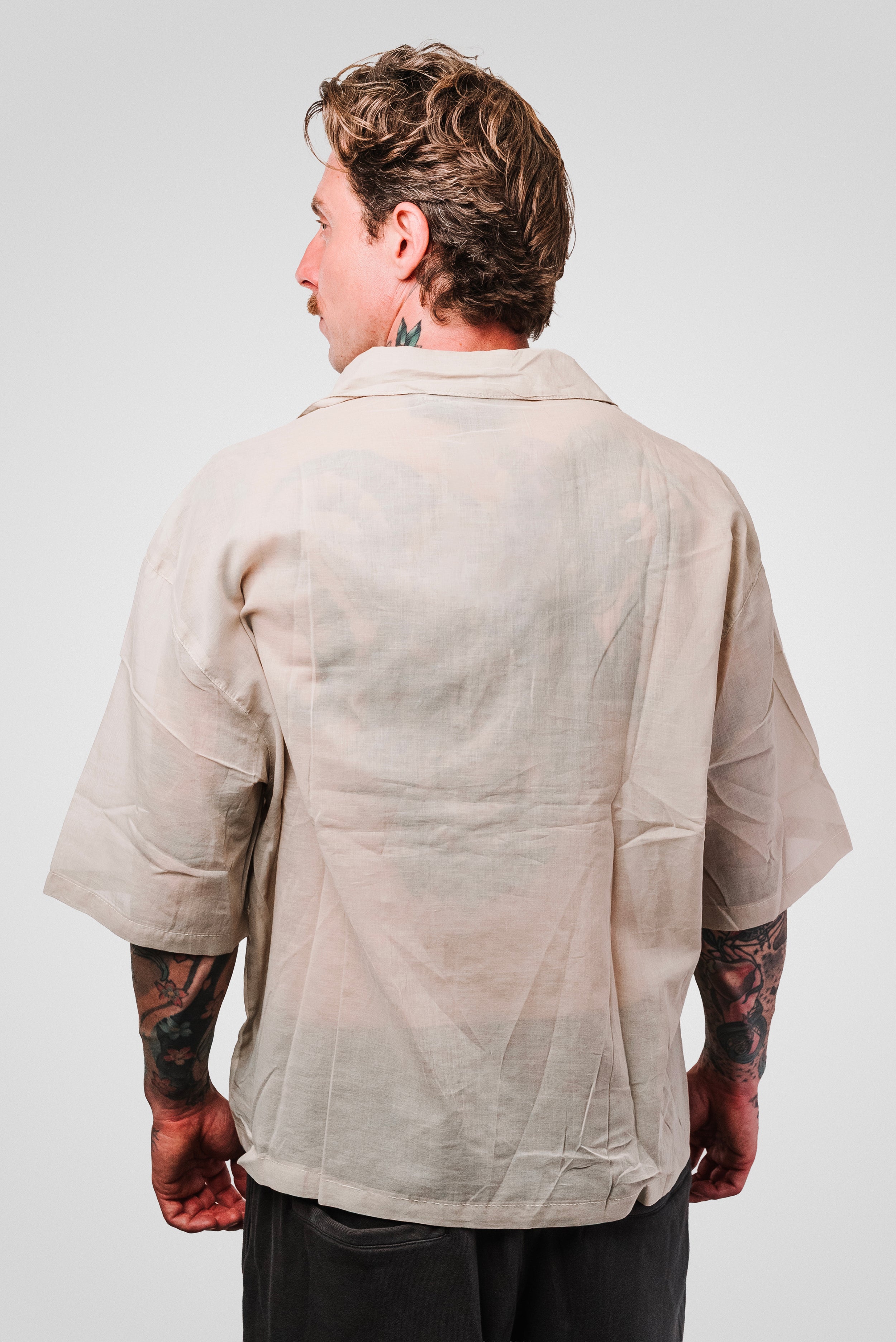 LINOS BEIGE SHIRT - Replacement Brand