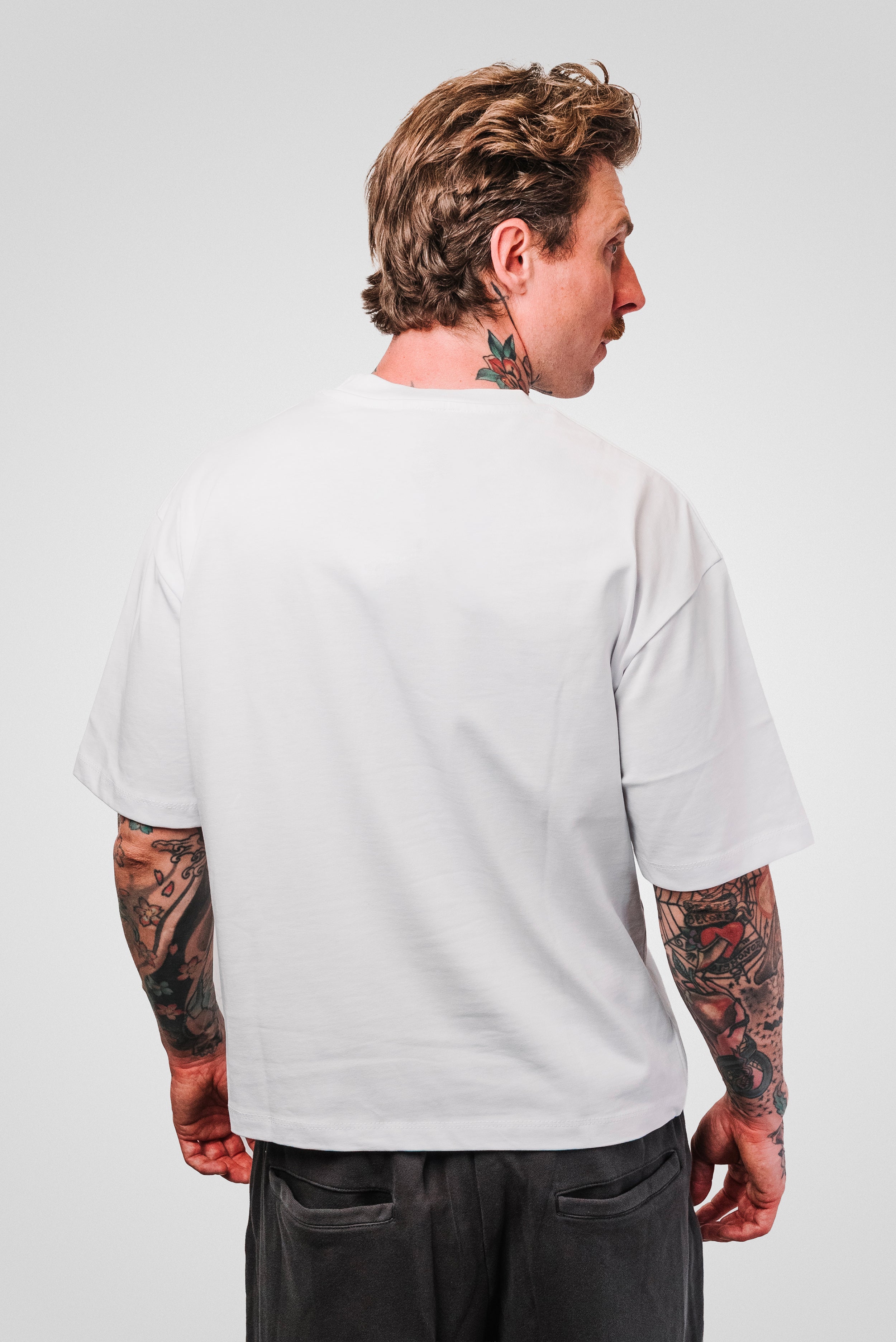 10/10 MA E' ESTATE WHITE BOXY TEE - Replacement Brand