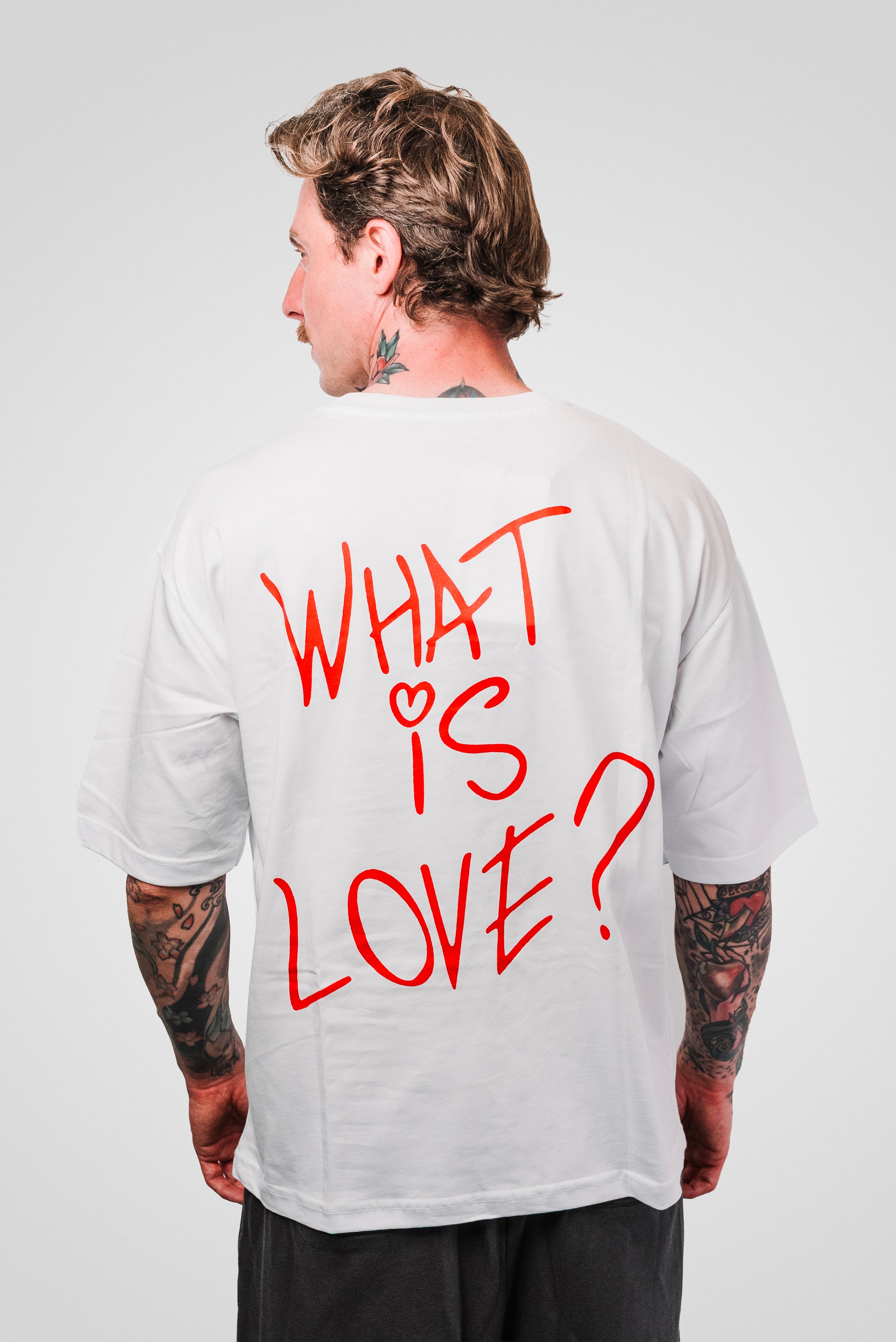WHAT LOVE TEE WHITE - Replacement Brand