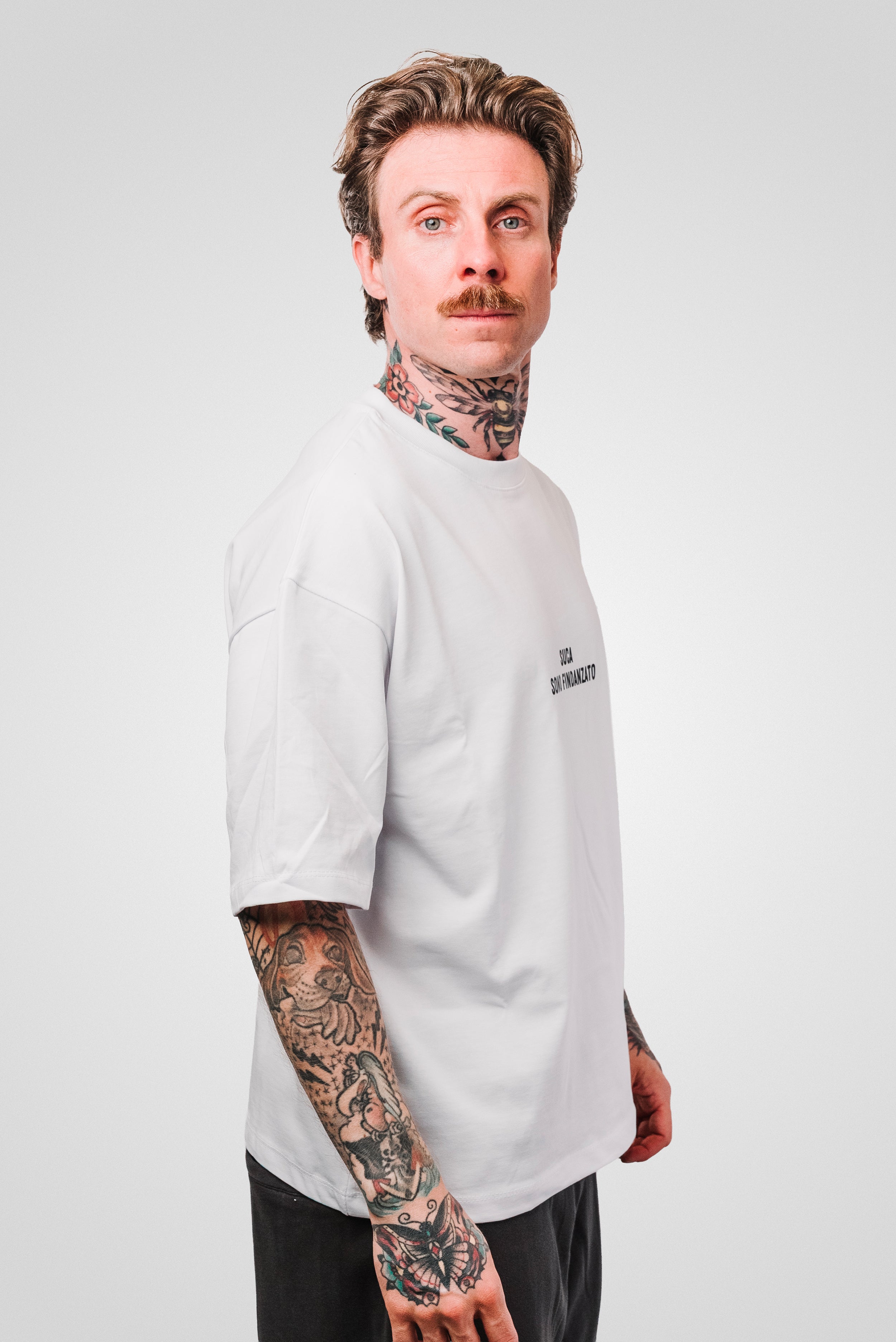 SONO FIDANZATO WHITE BOXY TEE - Replacement Brand