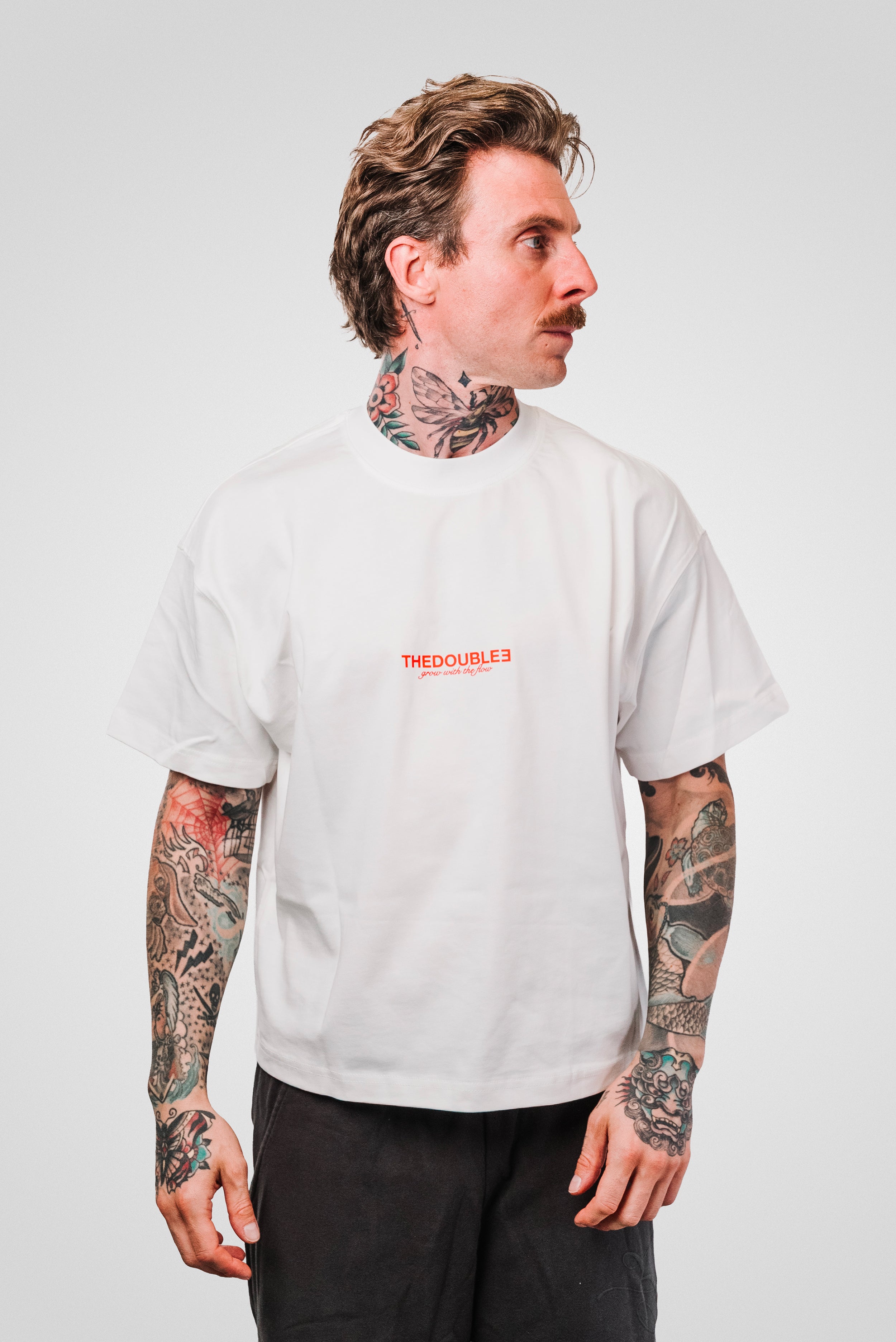 MADE IT WHITE BOXY TEE - TheDoubleE
