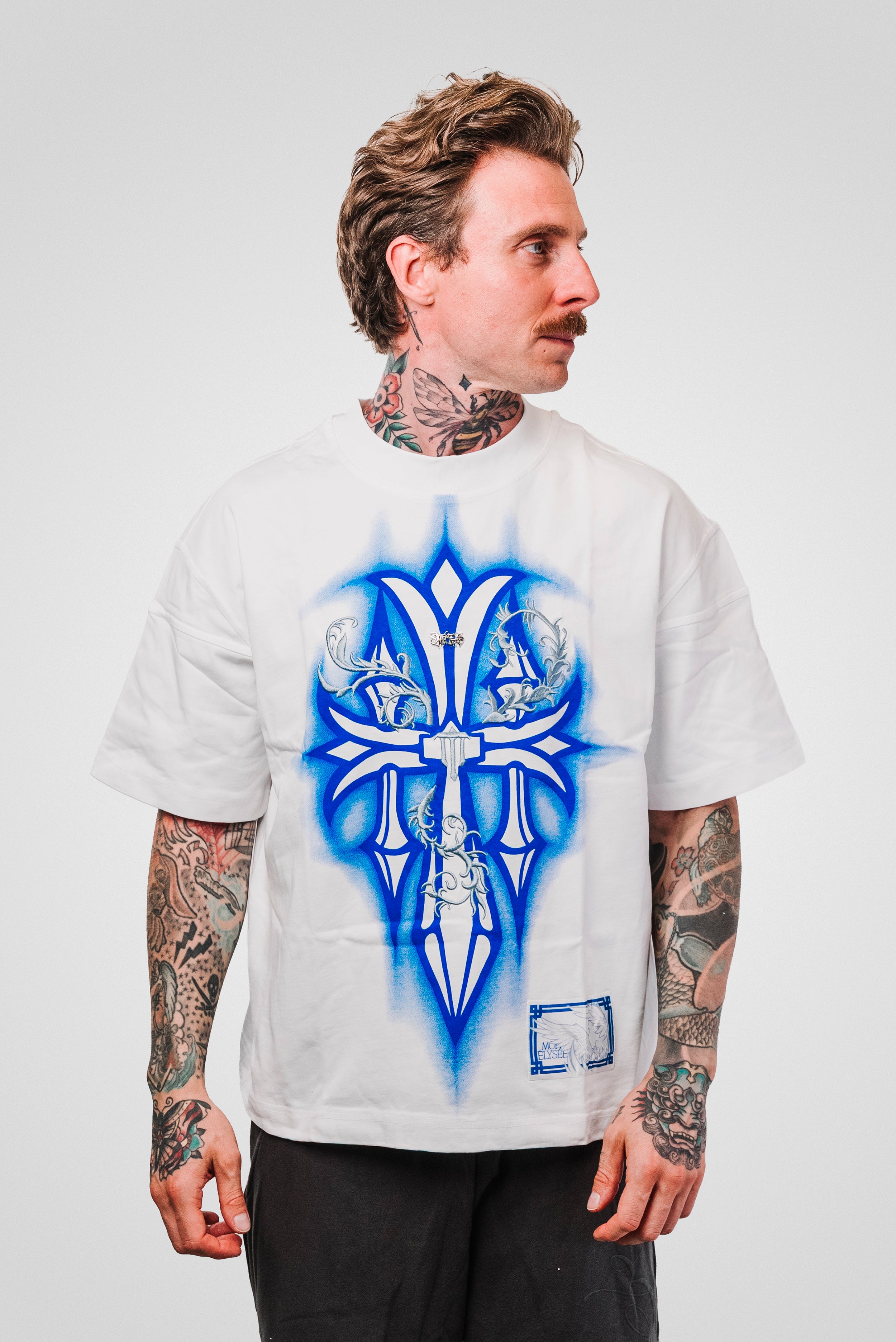 NAHIRA TEE WHITE - Mon Elysee