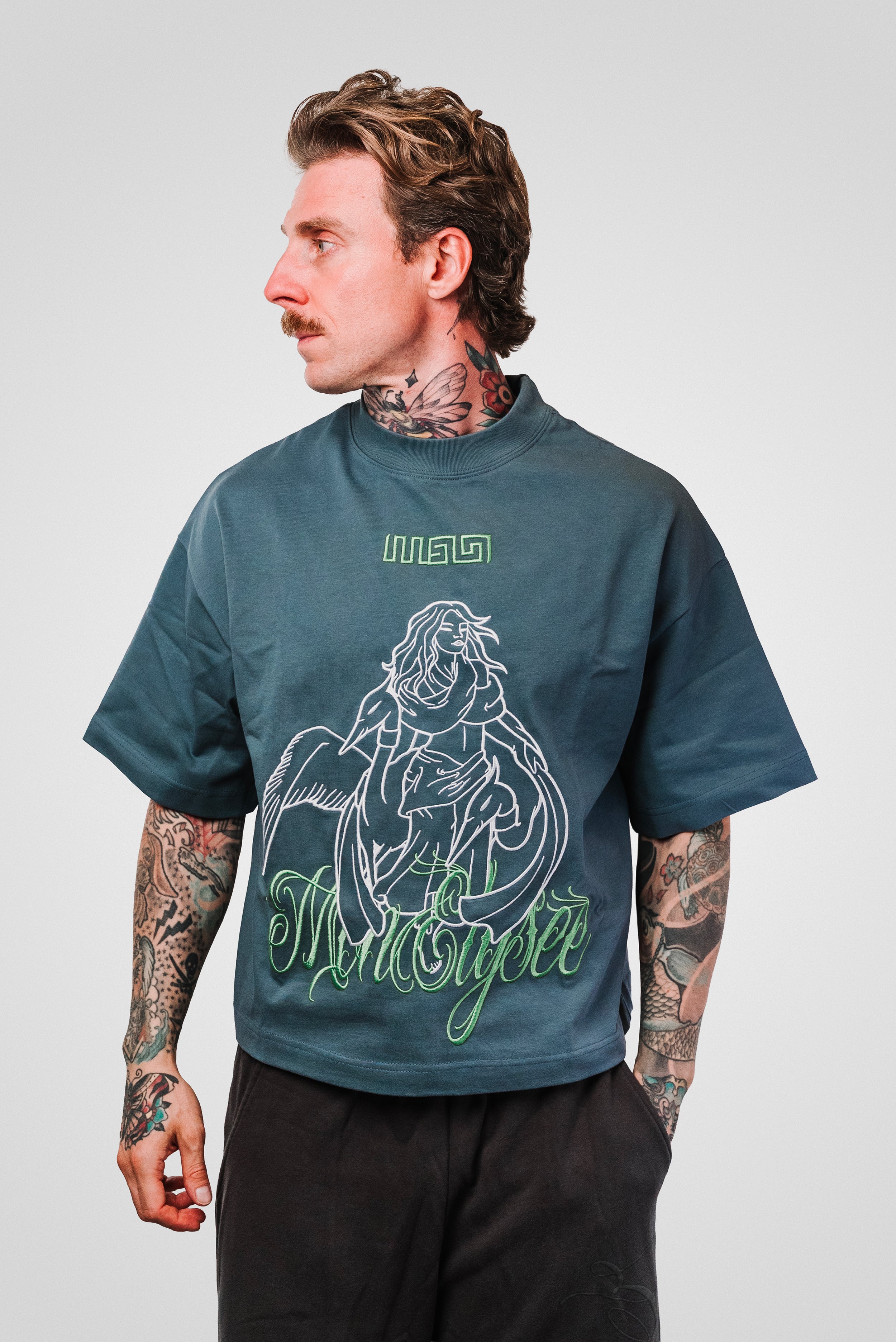TWIN SOUL TEE GREY - Mon Elysee