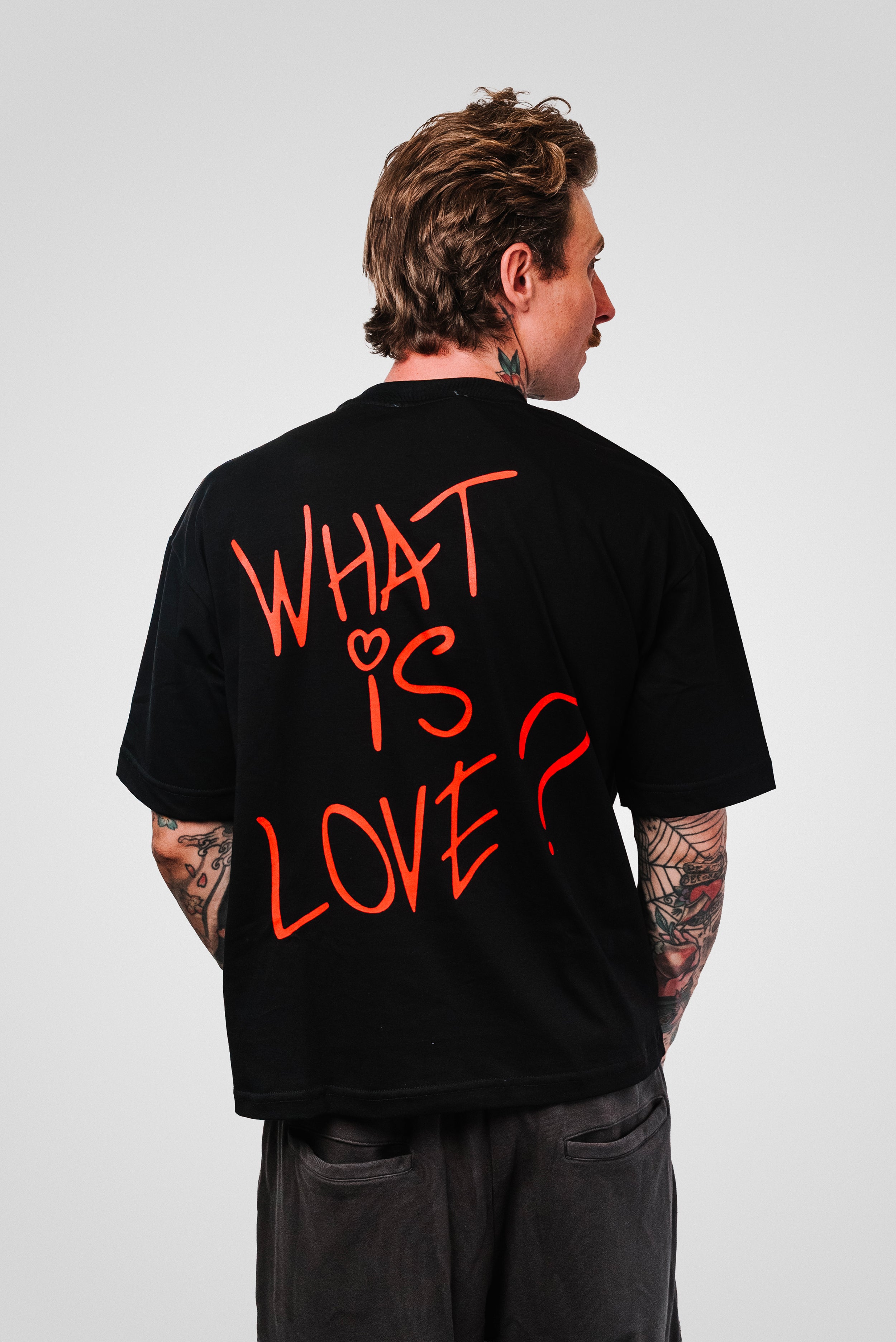 WHAT LOVE TEE BLACK - Replacement Brand