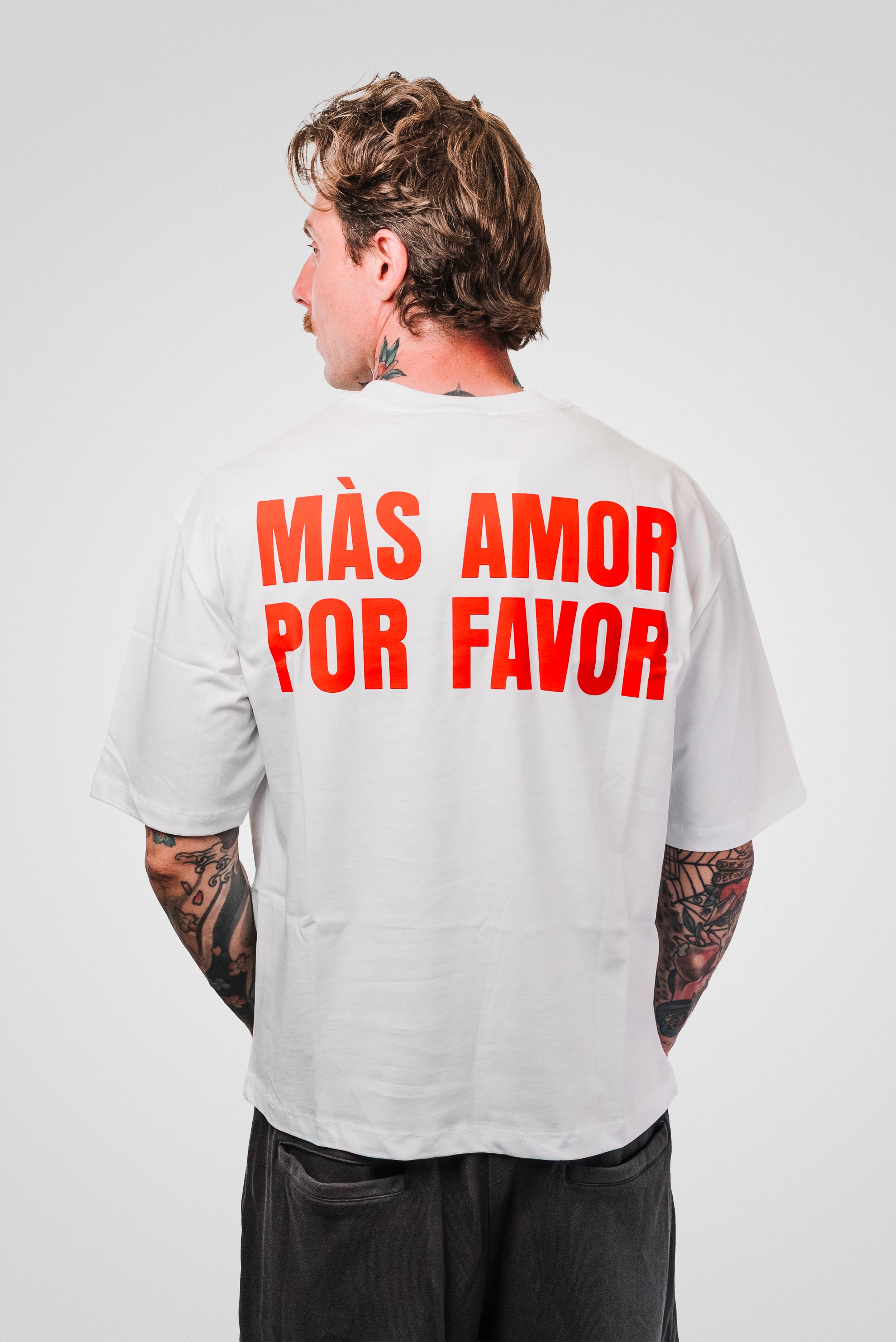 MAS AMOR TEE WHITE - Replacement Brand