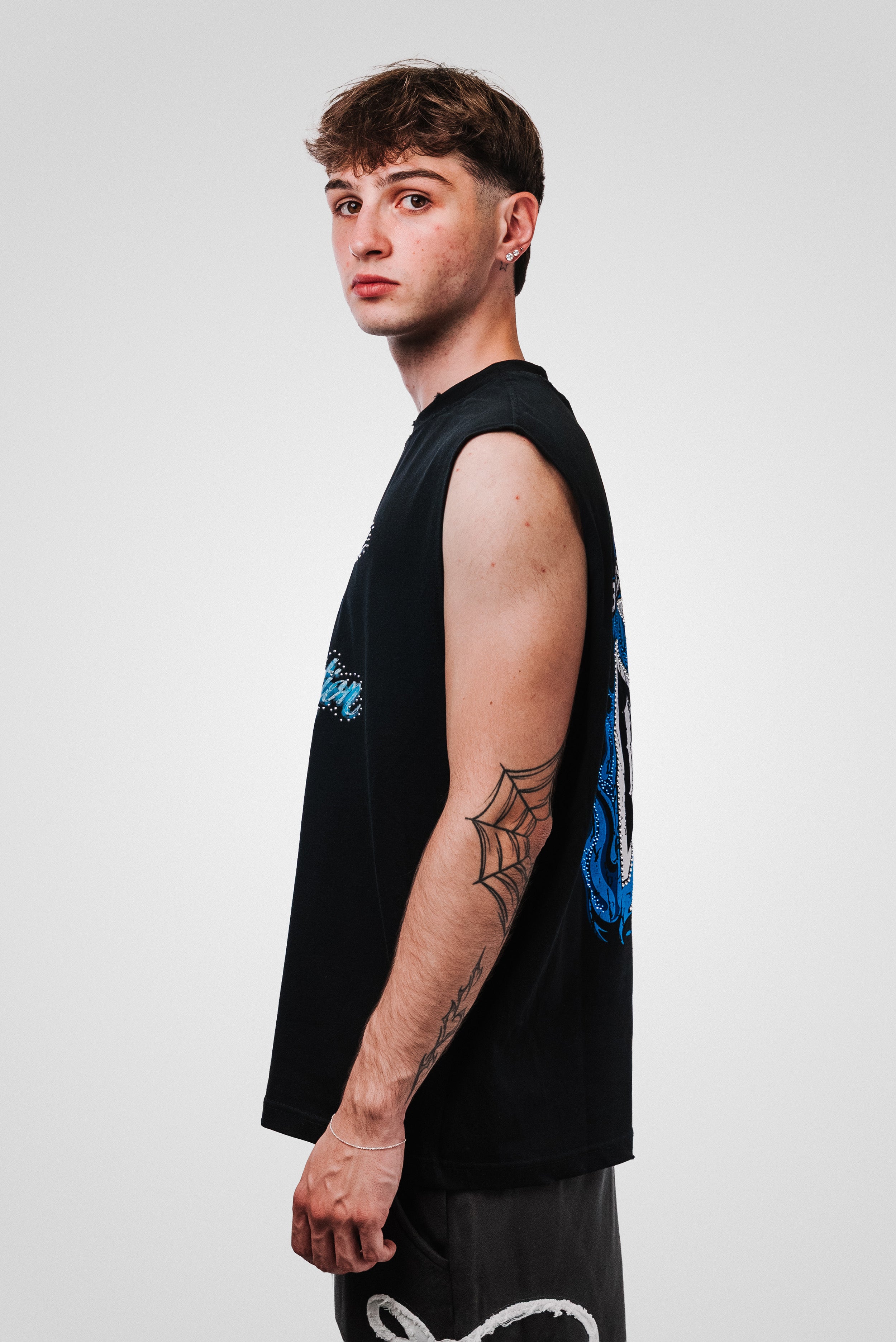 BAD CHOPPERS TANK BLACK - Butish Brand
