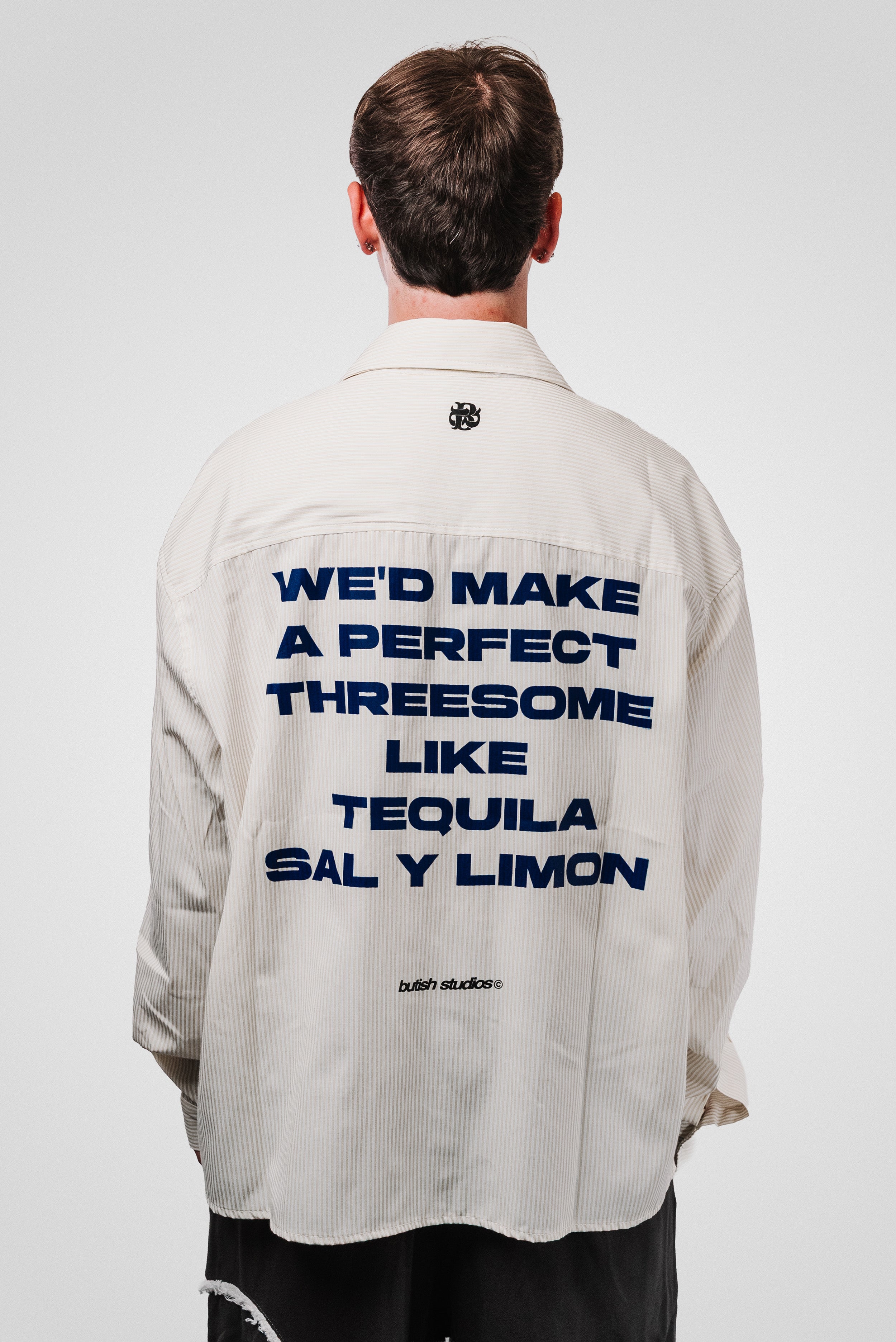 GOOD BOY DINNER CREAM SHIRT - Butish Brand