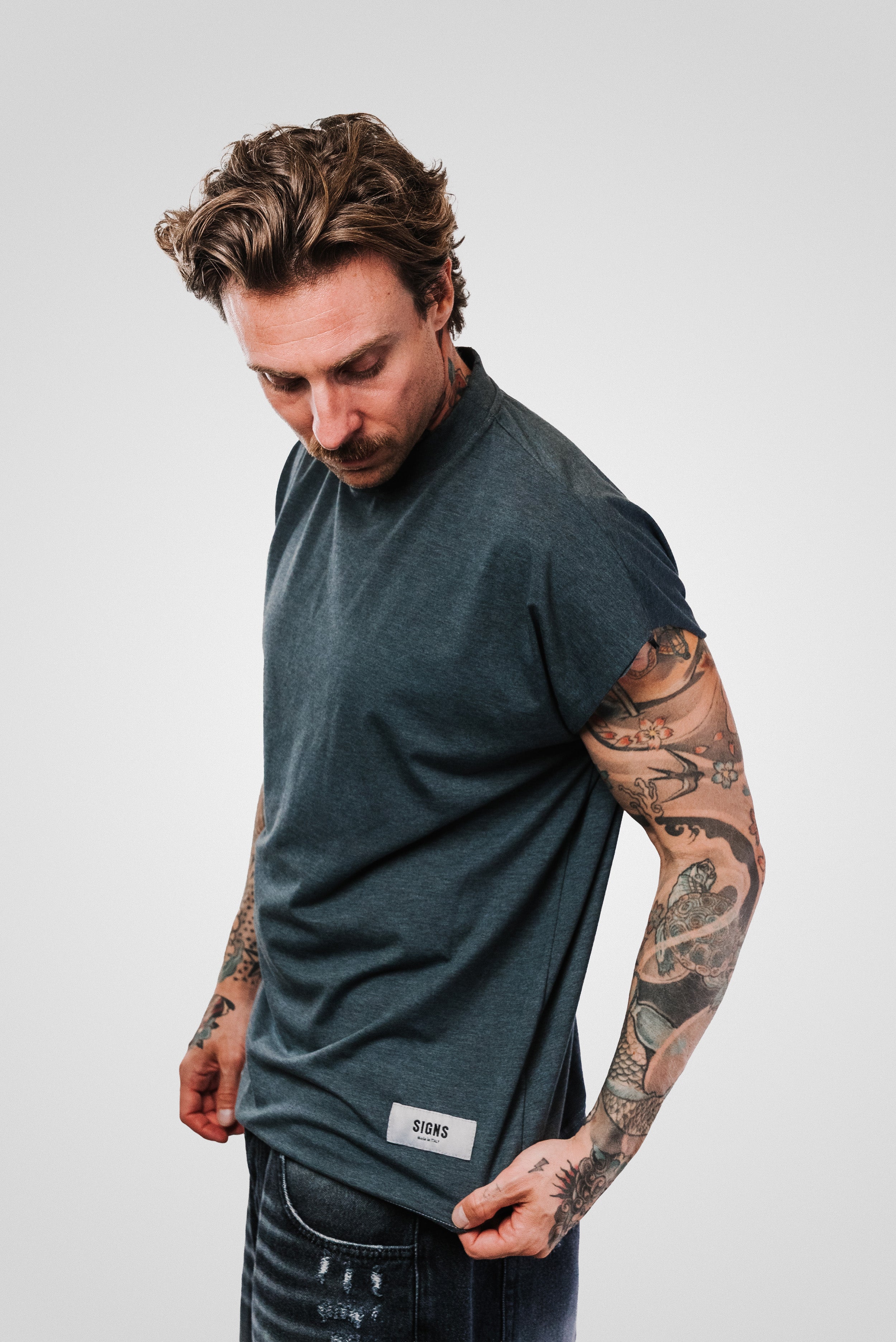TANK TOP DARK GREY - Signs Brand