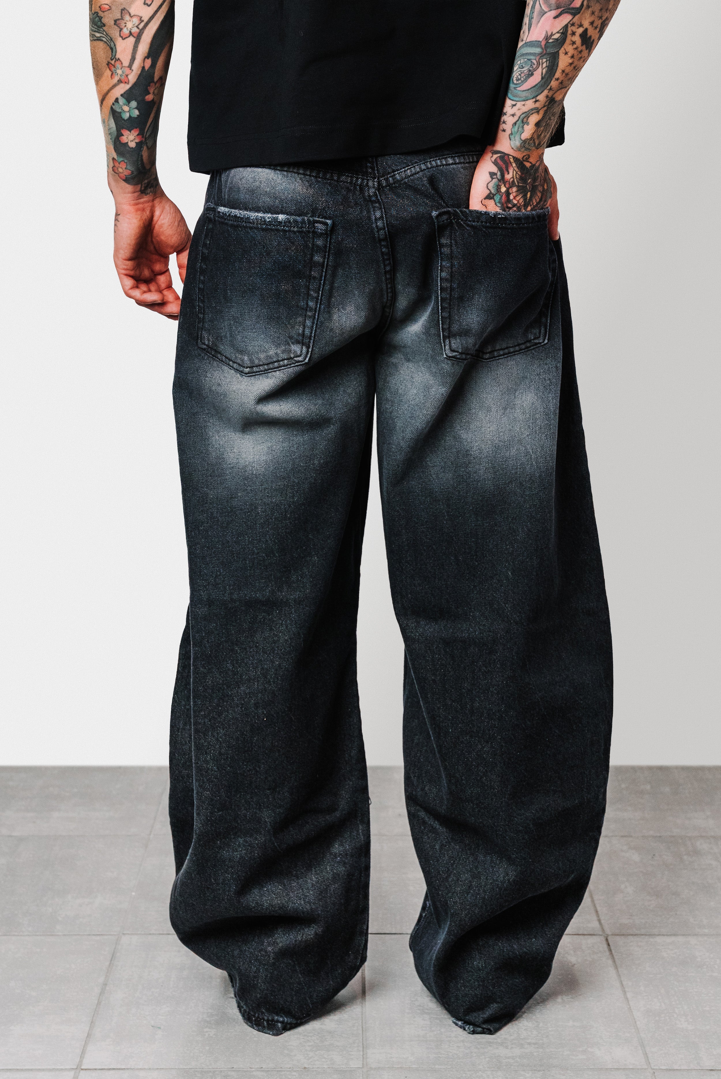IRON MAIDEN BLACK JEANS - Replacement Brand