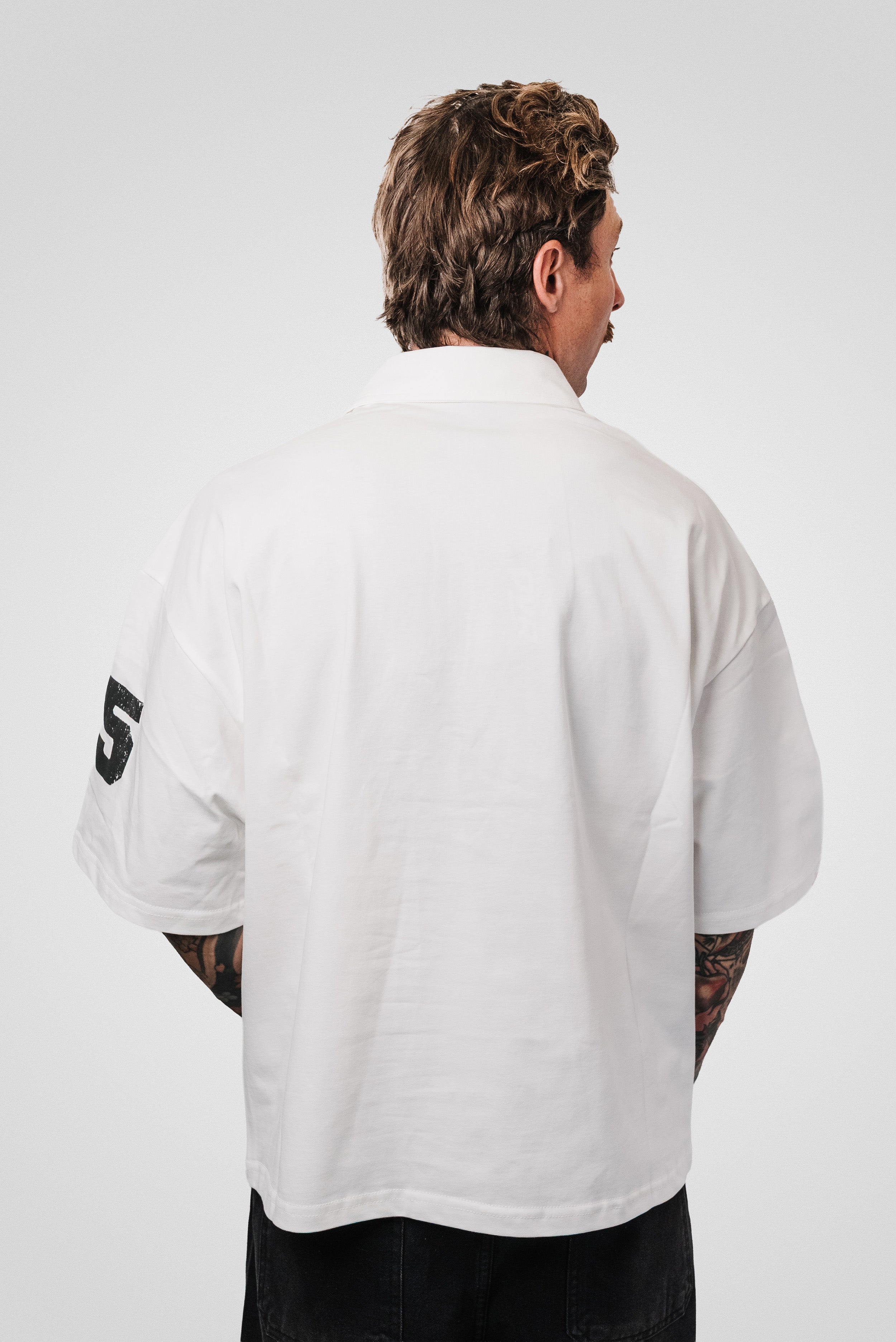 POLO WHITE - OVR Brand