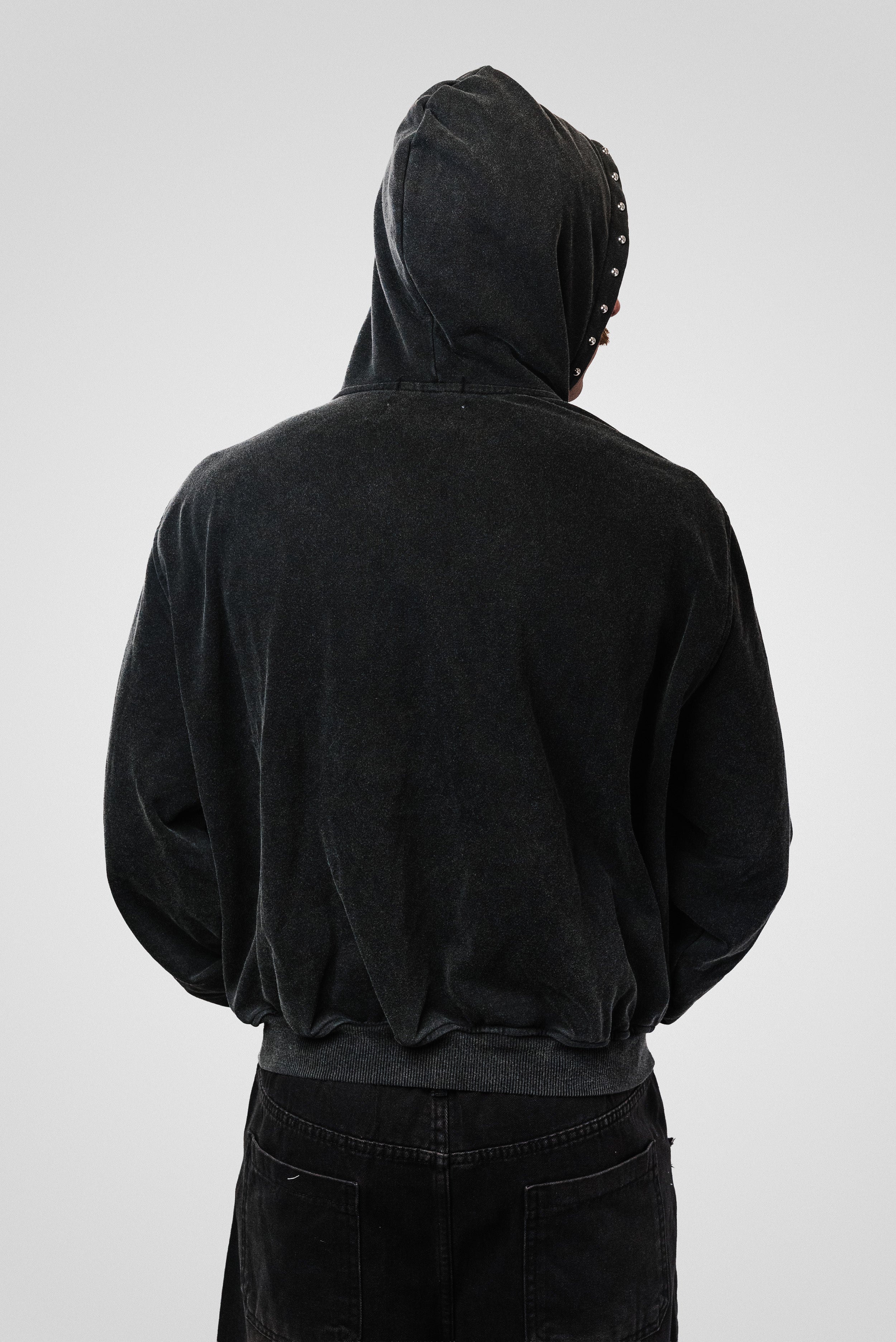 DOTS HOOD HOODIE - Shoebuya Design
