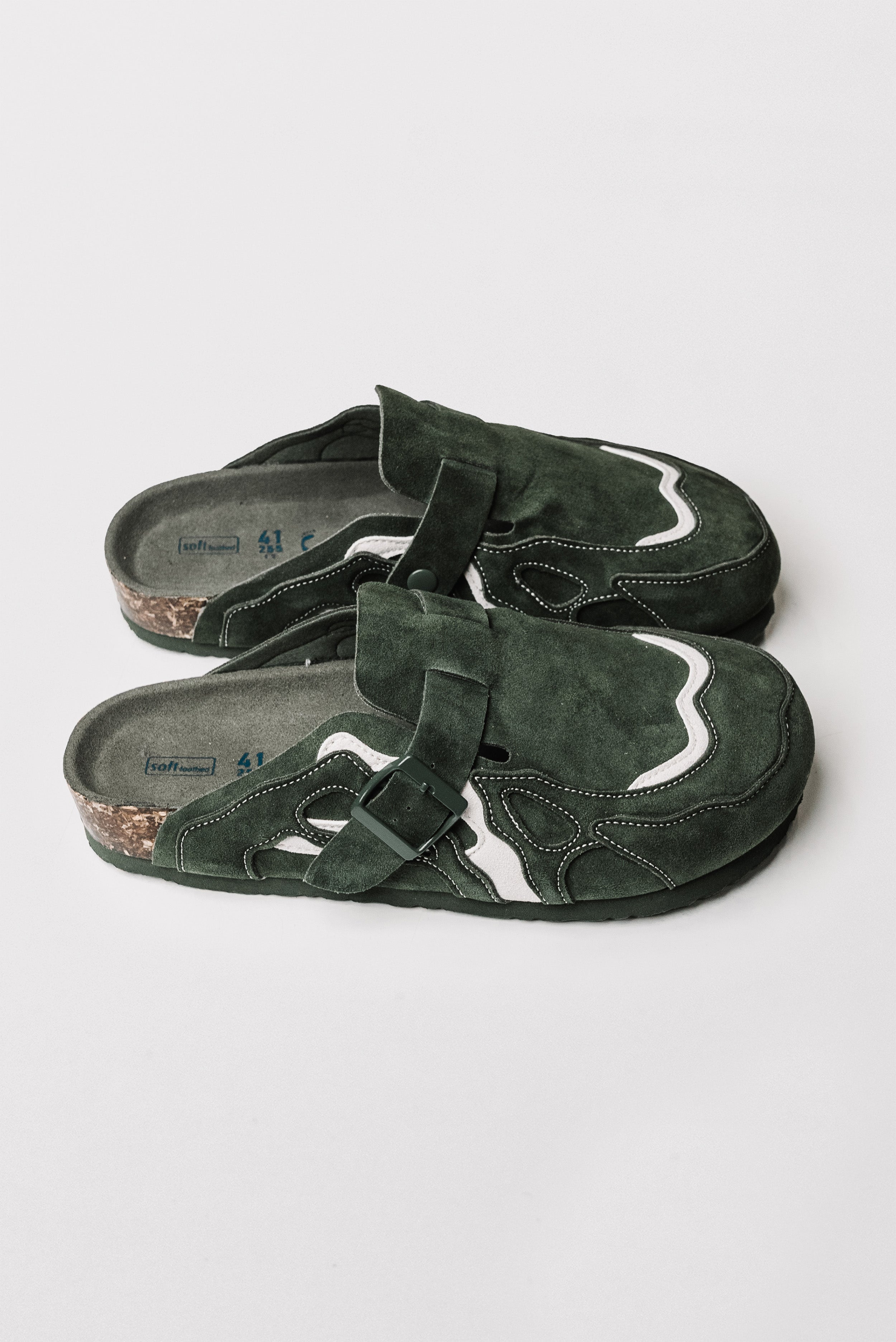 SLIP-ON OLIVE PATCHWORK - Shoebuya Brand