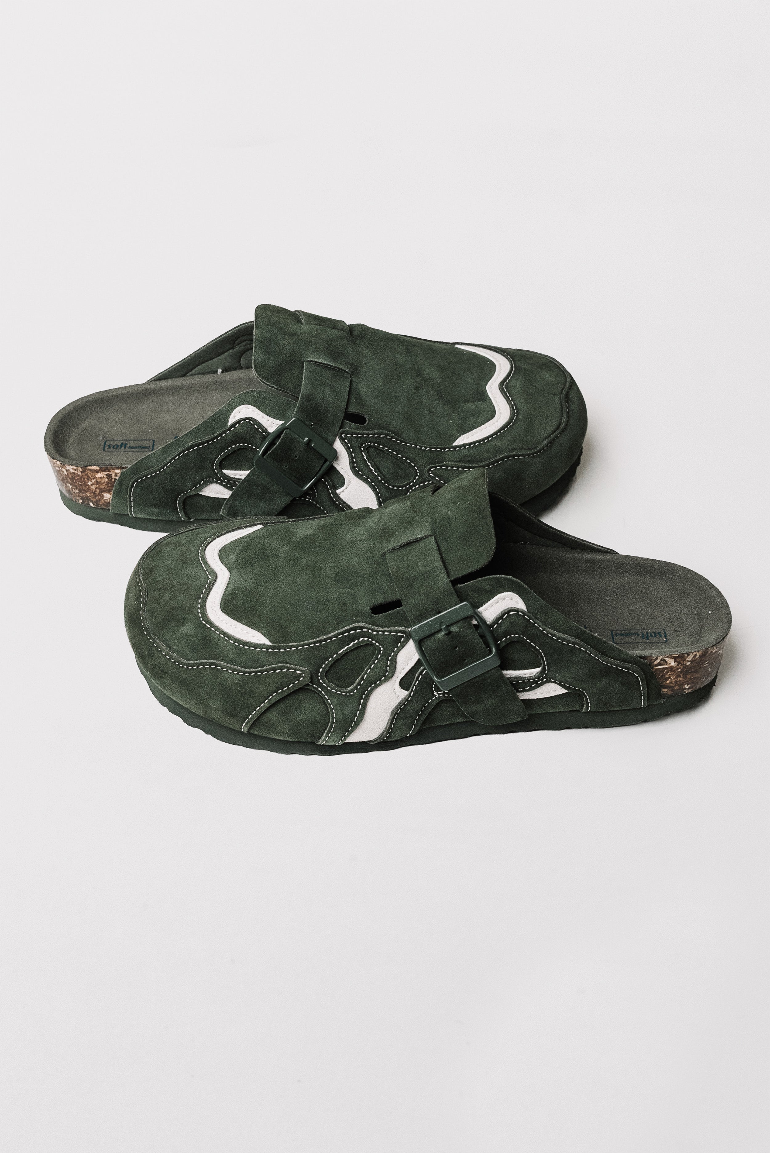 SLIP-ON OLIVE PATCHWORK - Shoebuya Brand