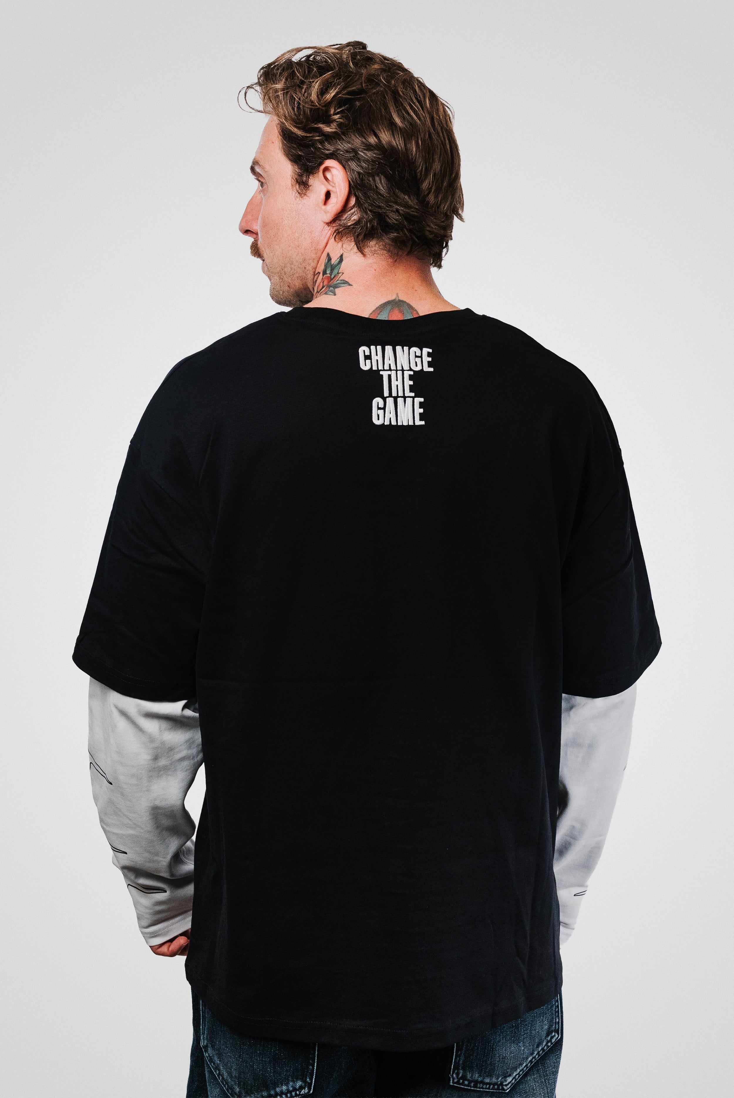 STAR DOUBLE BLACK LONGSLEEVE - PXP Brand