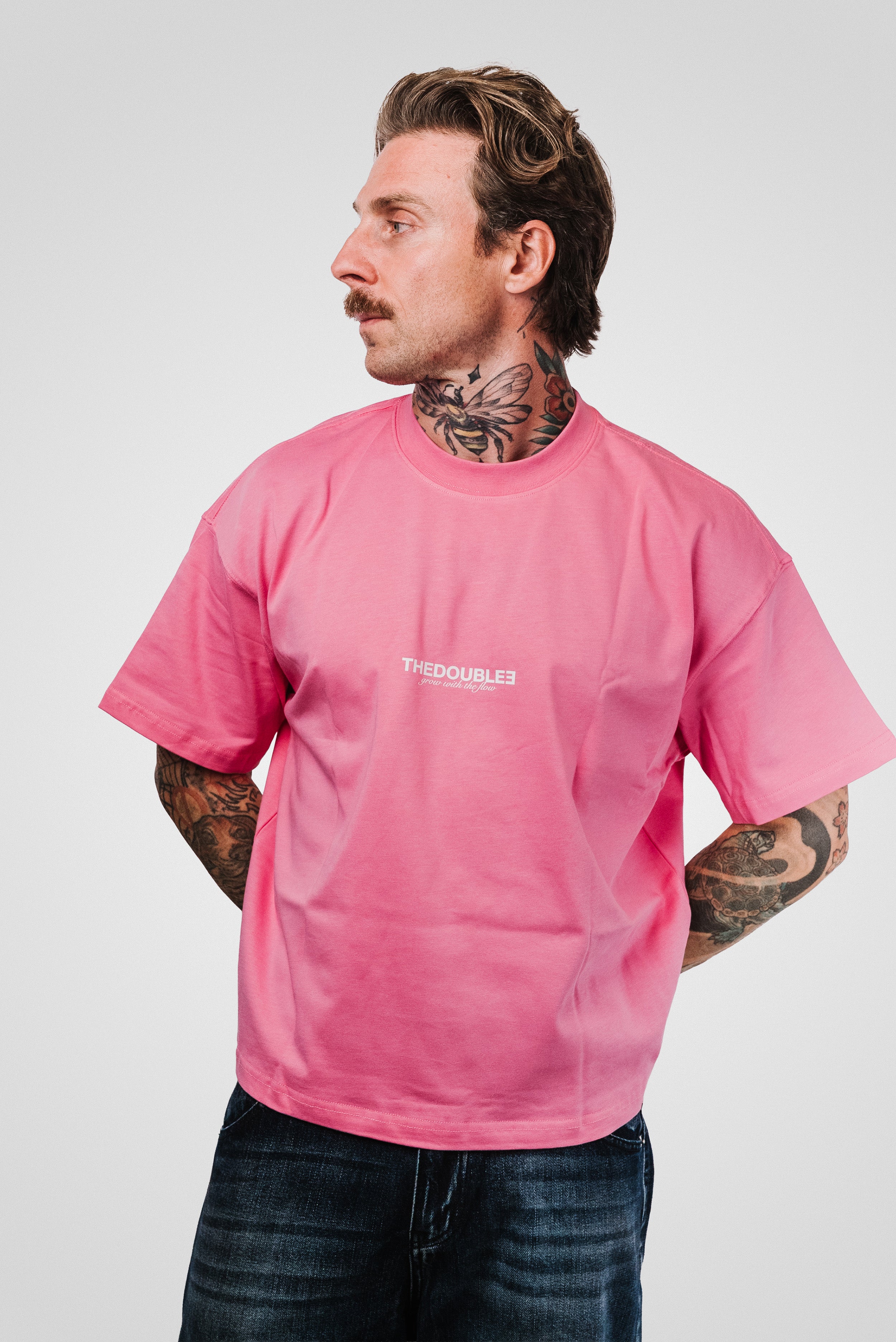 FUCK WHAT THEY THINK PINK BOXY TEE - TheDoubleE