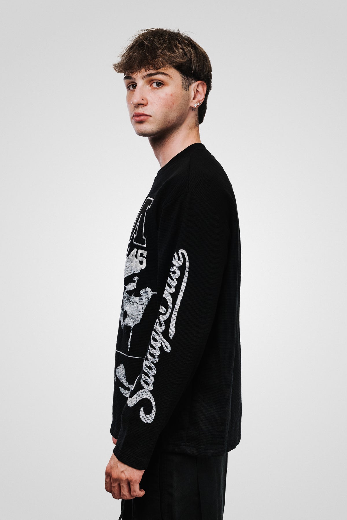 EMME BLACK LONGSLEEVE - Shoebuya Design