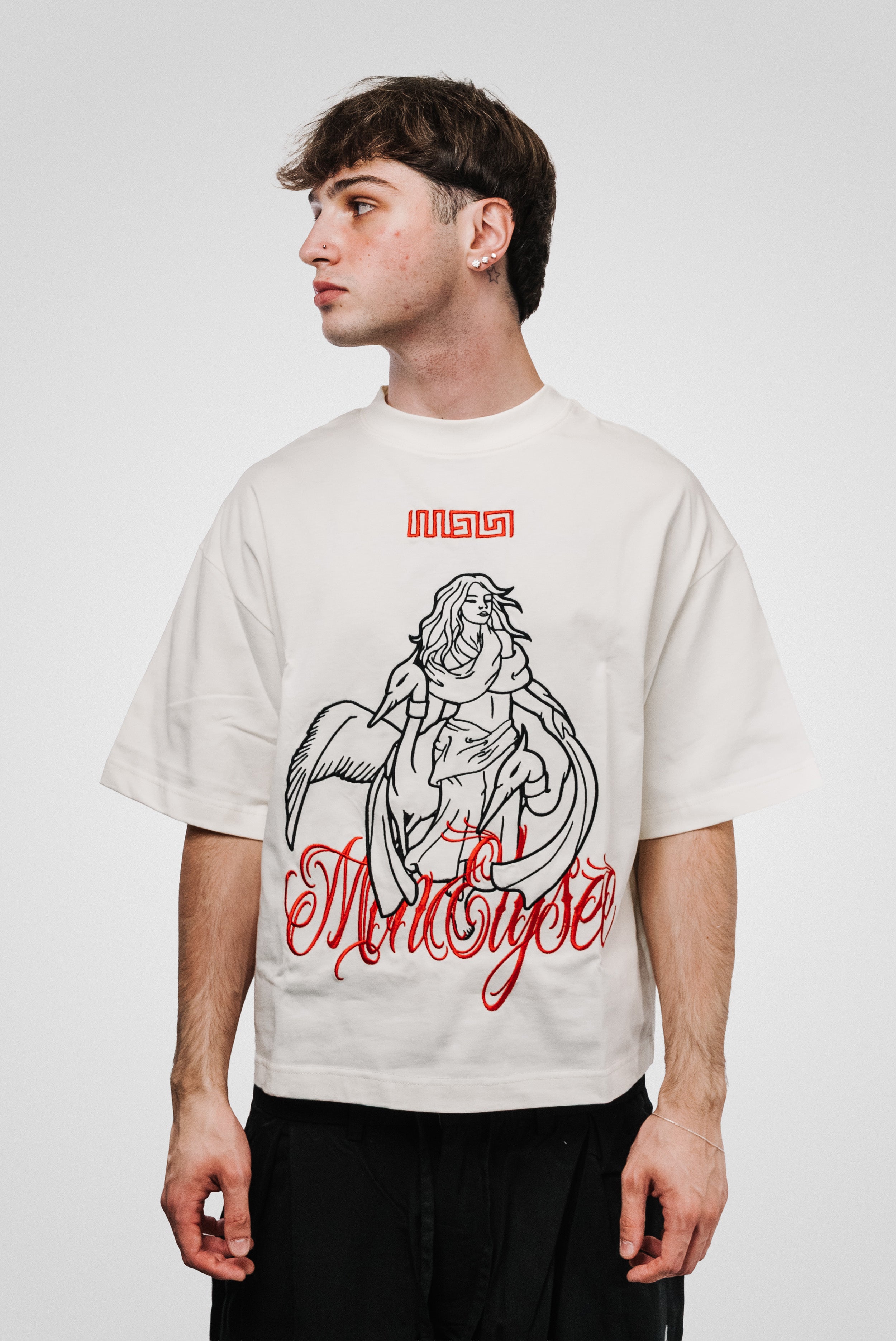 TWIN SOUL TEE WHITE - Mon Elysee