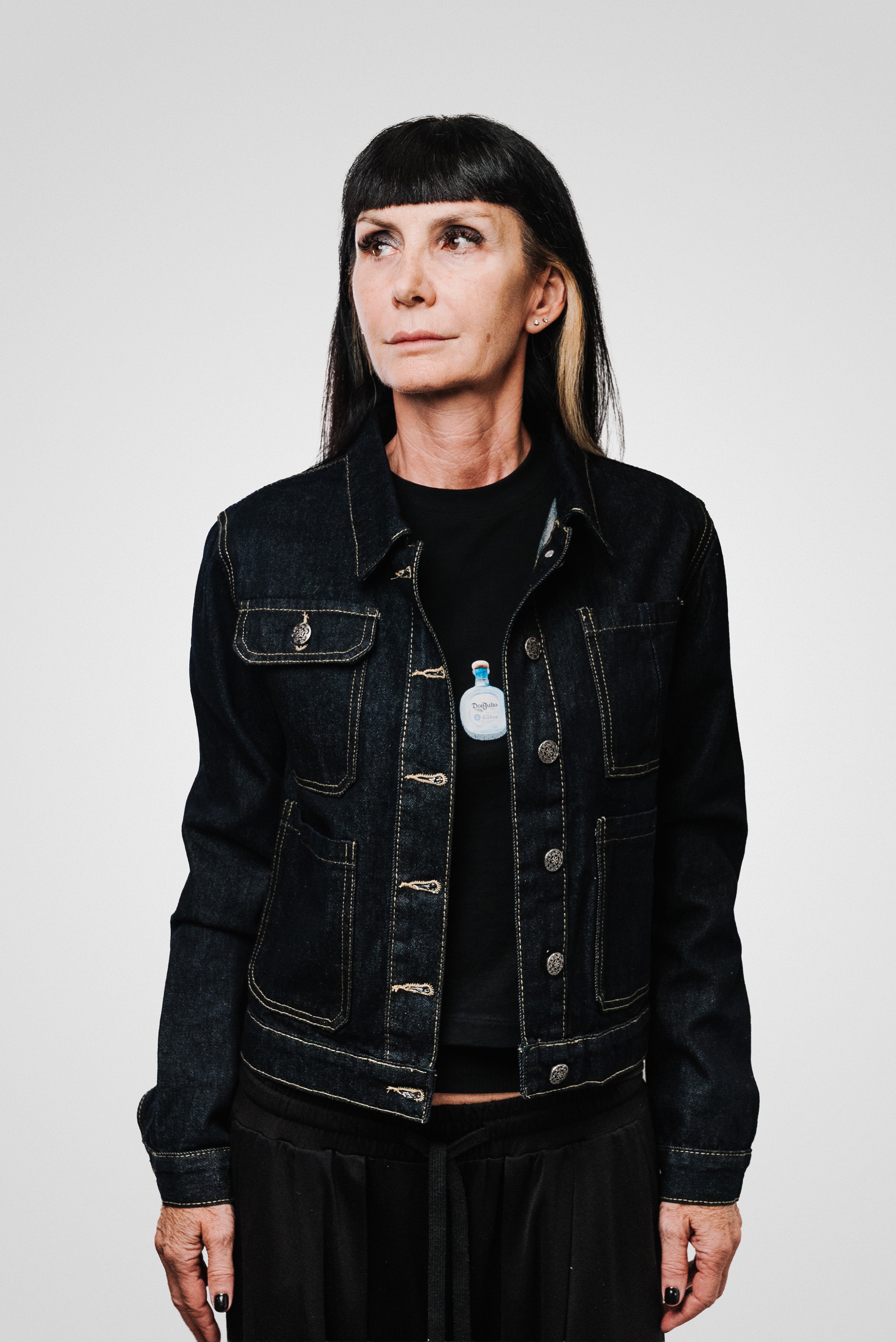 WOMEN DENIM LUXURY JACKET - Shoebuya Design