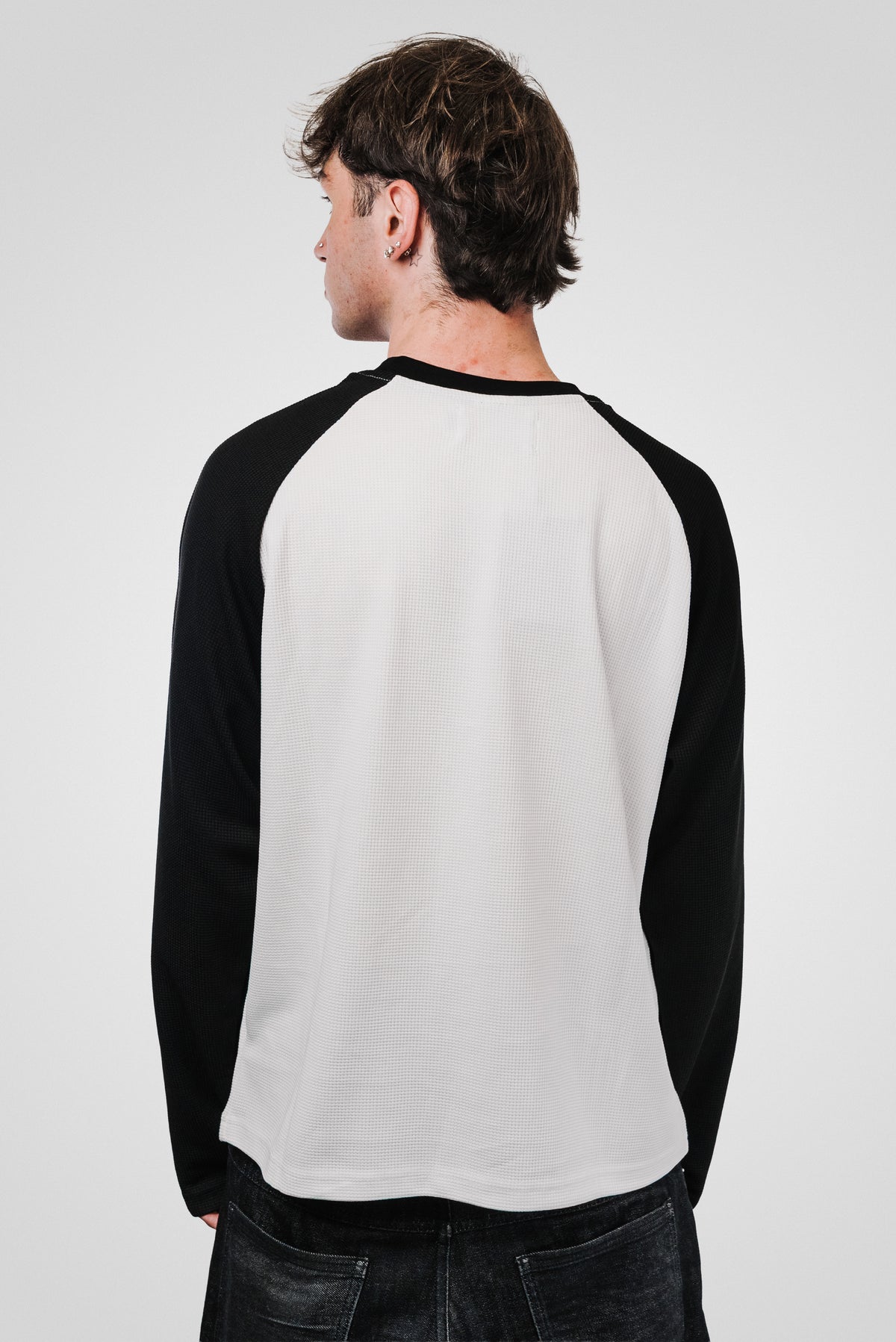 ASAP BLACK SLEEVE WHITE LONGSLEEVE - Shoebuya Design