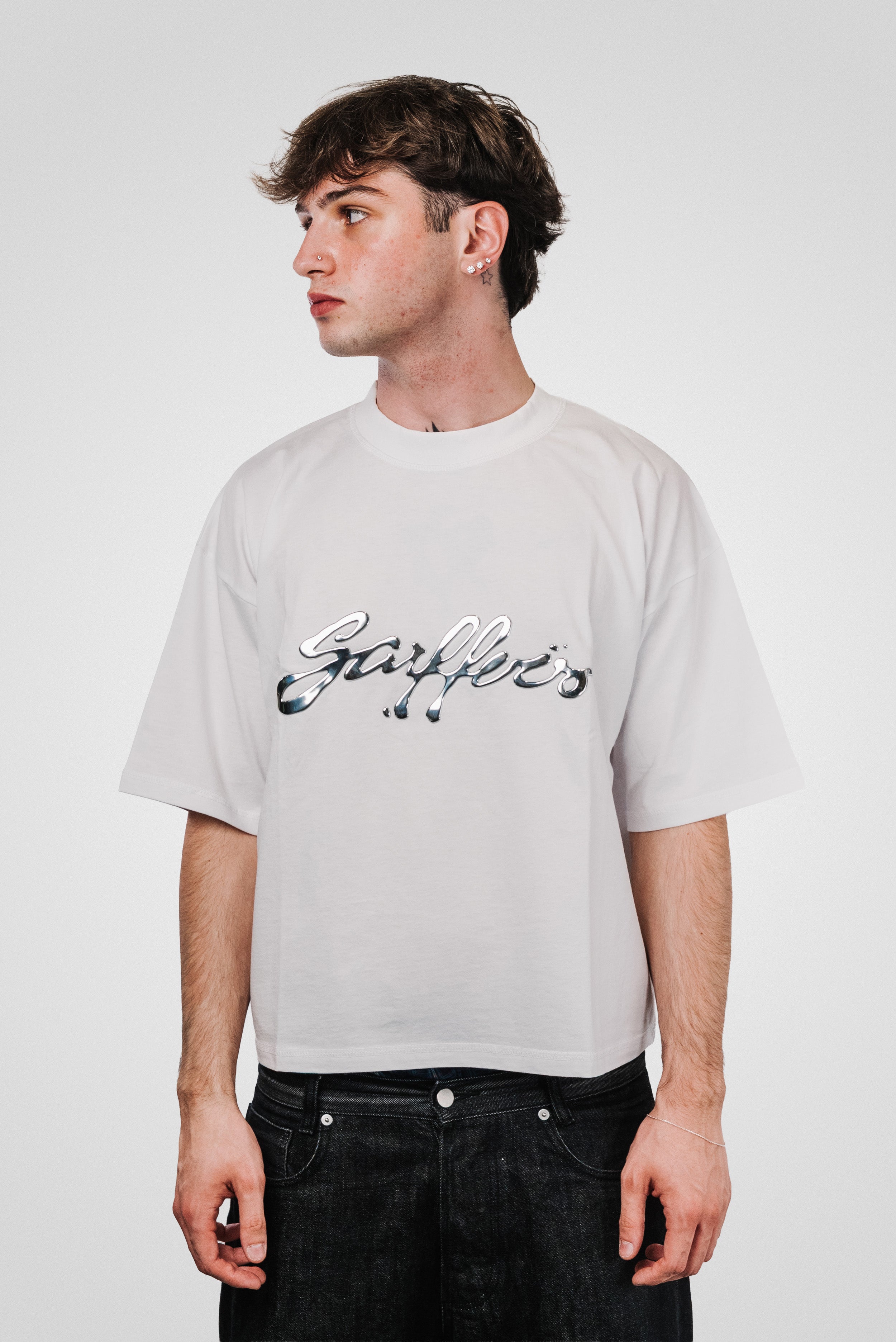 MERCURY WHITE TEE - SCUFFERS