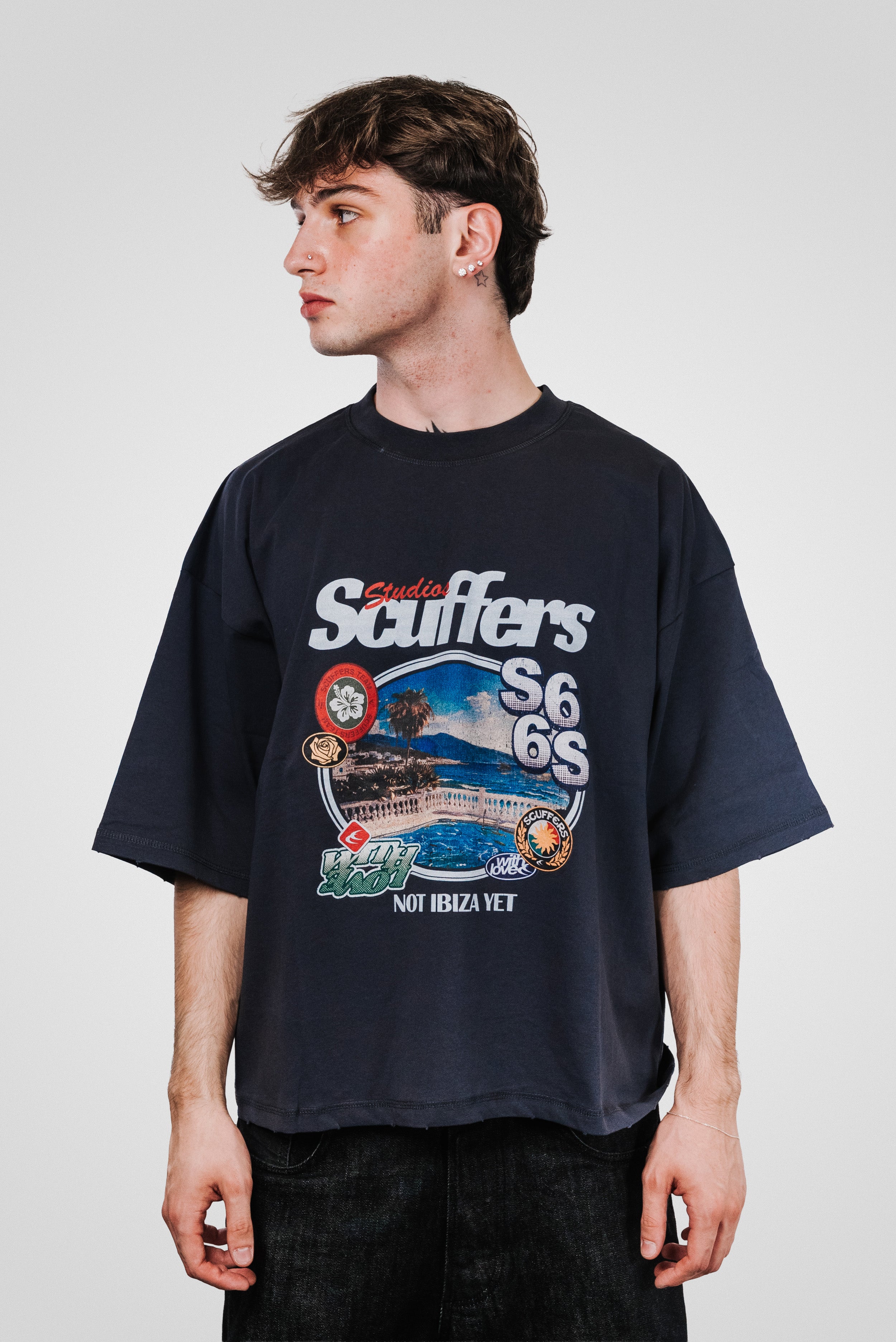 PALACE DARK TEE - SCUFFERS