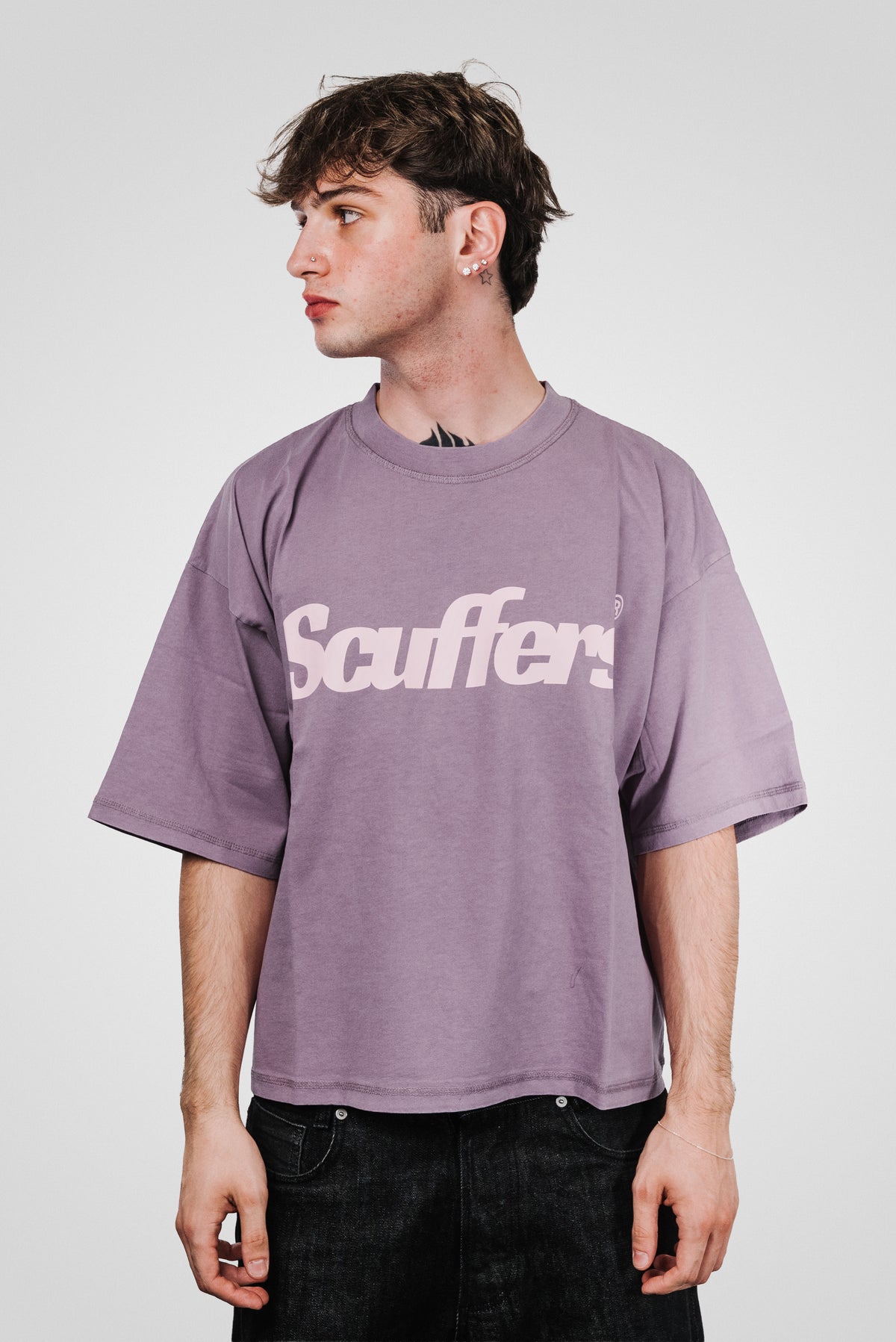 KIDS PURPLE TEE - SCUFFERS
