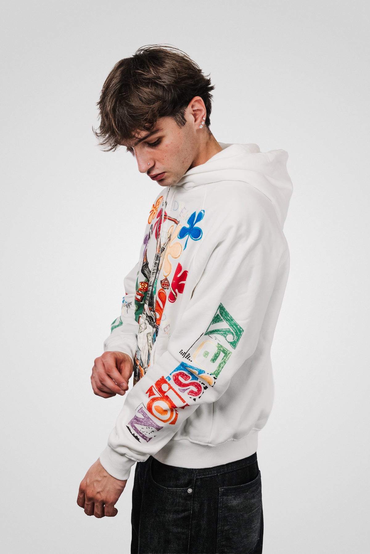 DREAM WHITE HOODIE - Noissey Brand