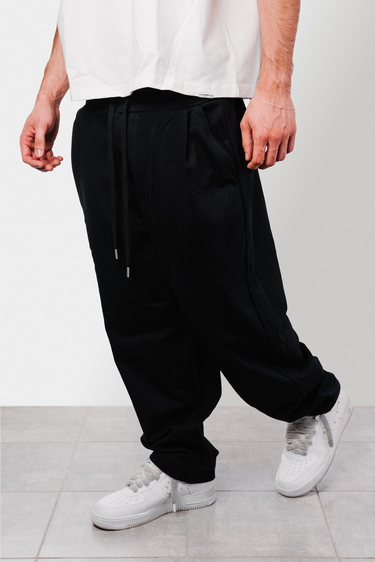 BASIC TRACKSUIT BLACK PANTS - Replacement Brand