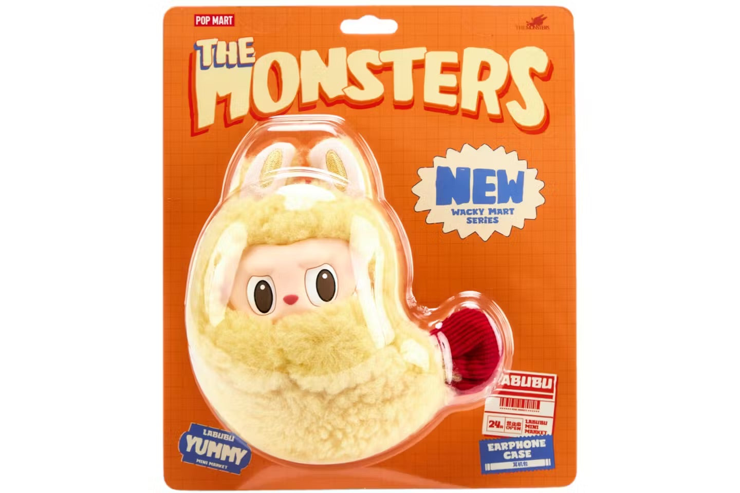 LABUBU THE MONSTERS WACKY MART SERIES EARPHONE CASE