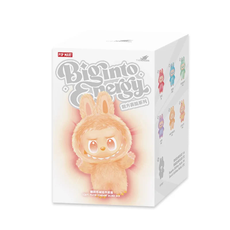 LABUBU THE MONSTERS BIG INTO ENERGY SERIES VINYL PLUSH PENDANT