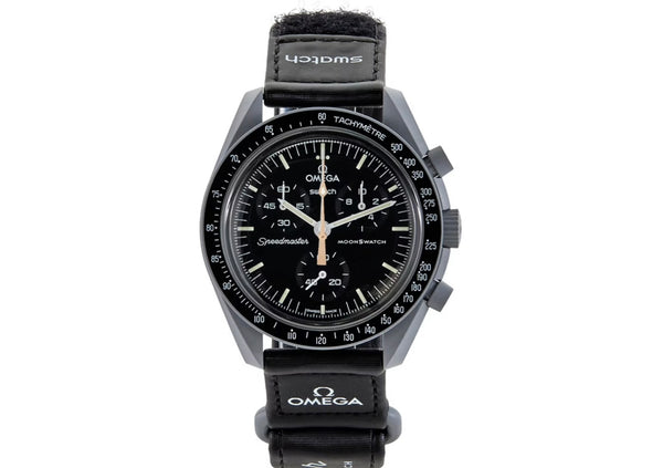 Swatch x Omega Bioceramic Moonswatch Mission To Moonshine Gold Barley Grain Patt