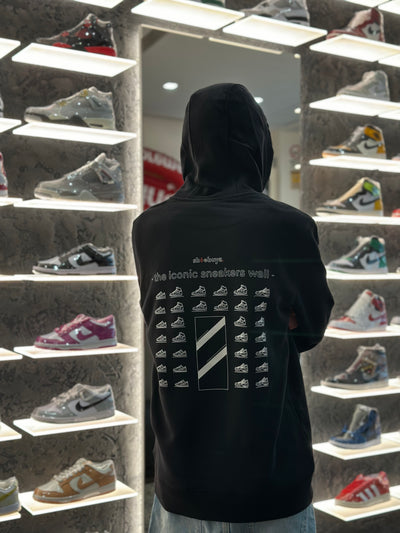 SNEAKERS WALL HOODIE - Shoebuya