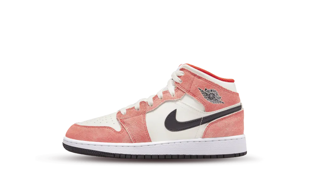 AIR JORDAN 1 MID TEAM ORANGE (GS)