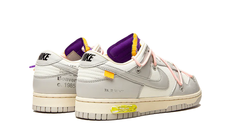 NIKE X OFF WHITE DUNK LOW LOT24