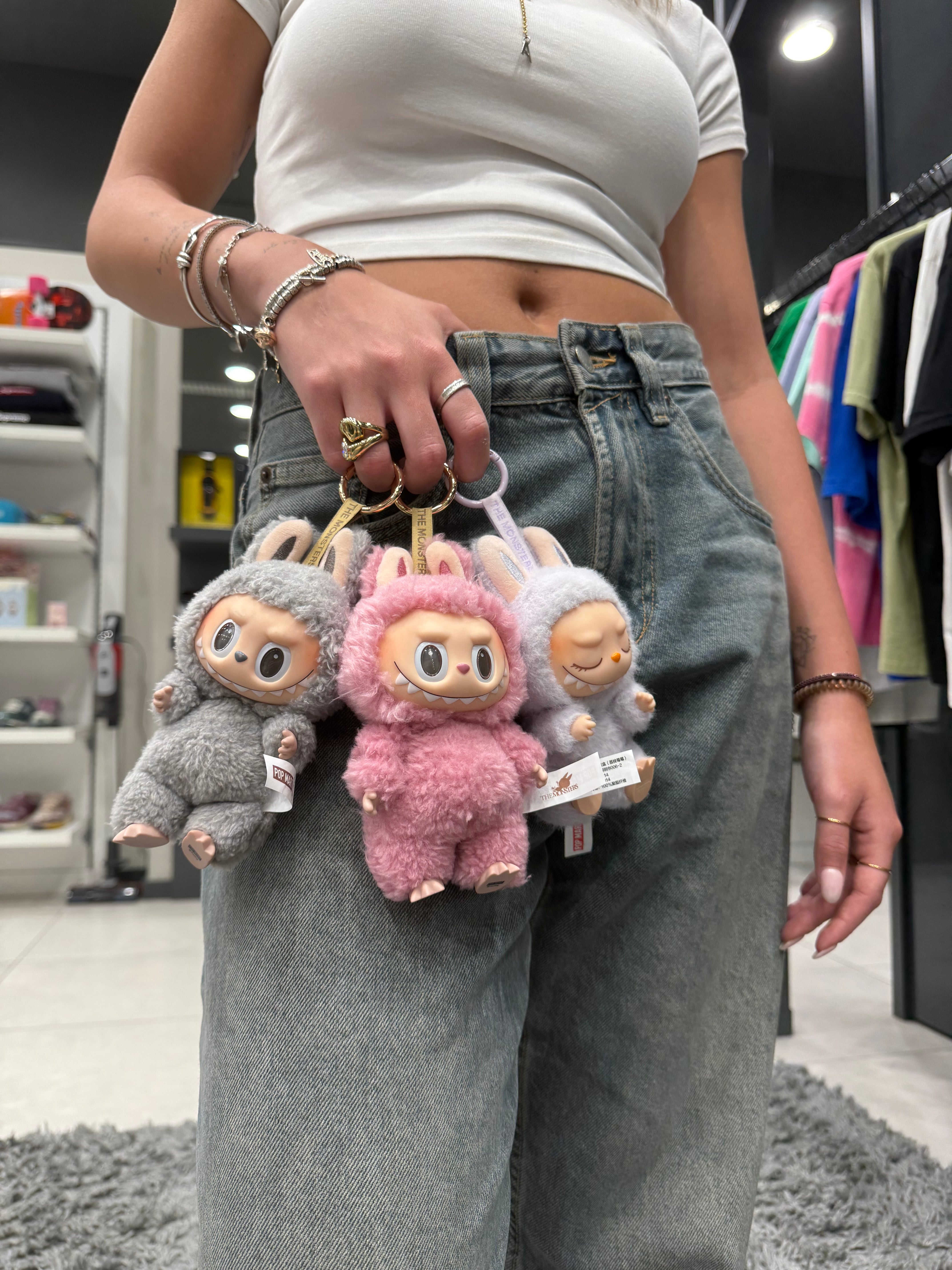LABUBU HIDE AND SEEK IN SIGAPORE SERIES VINYL PLUSH DOLL PENDANT
