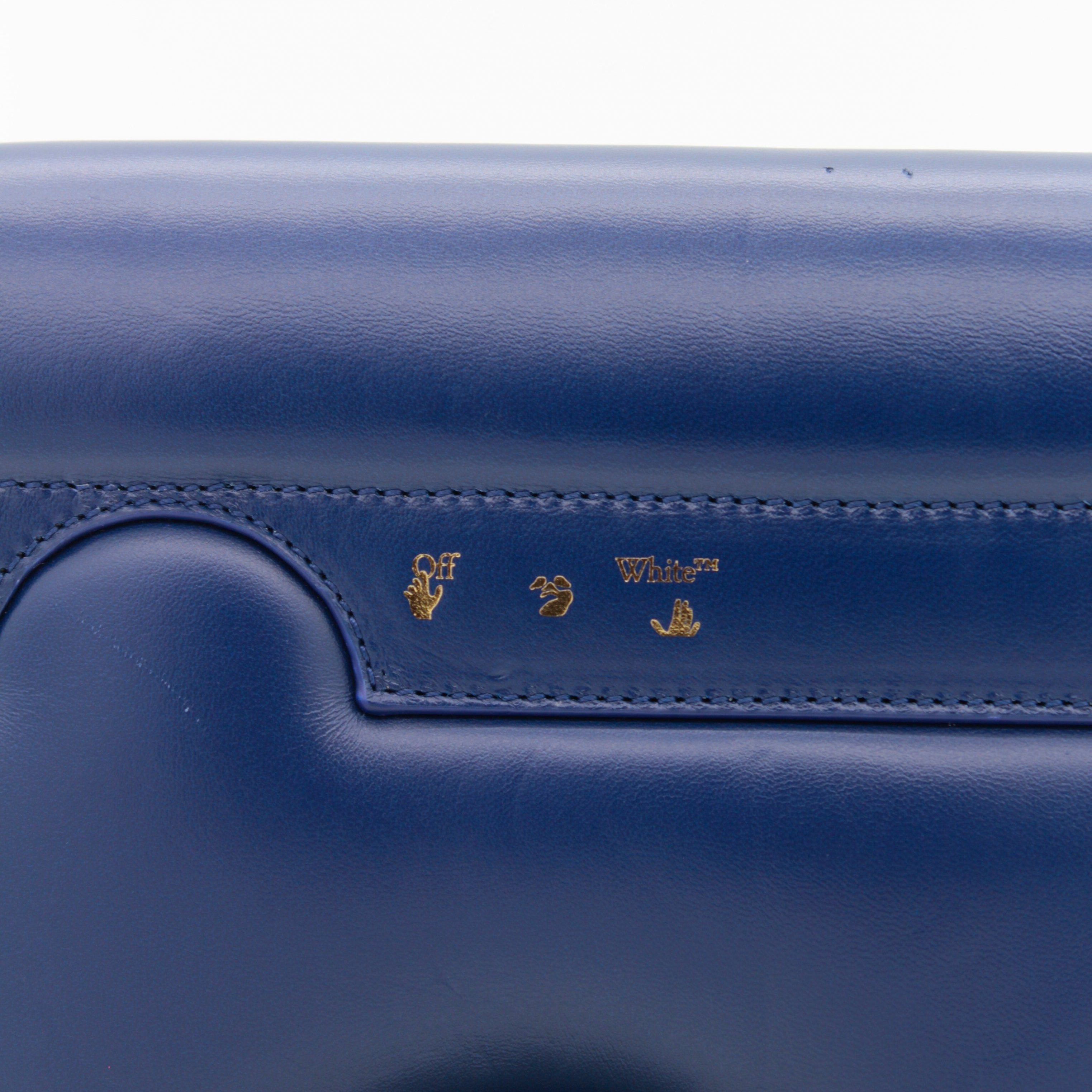 SECONDHAND - OFF WHITE BAG BLUE