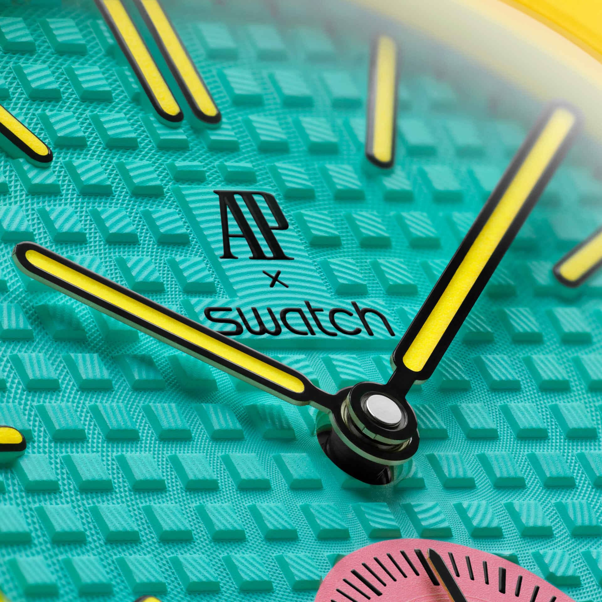 OTG ROZ ROYAL POP WATCH - AP x Swatch
