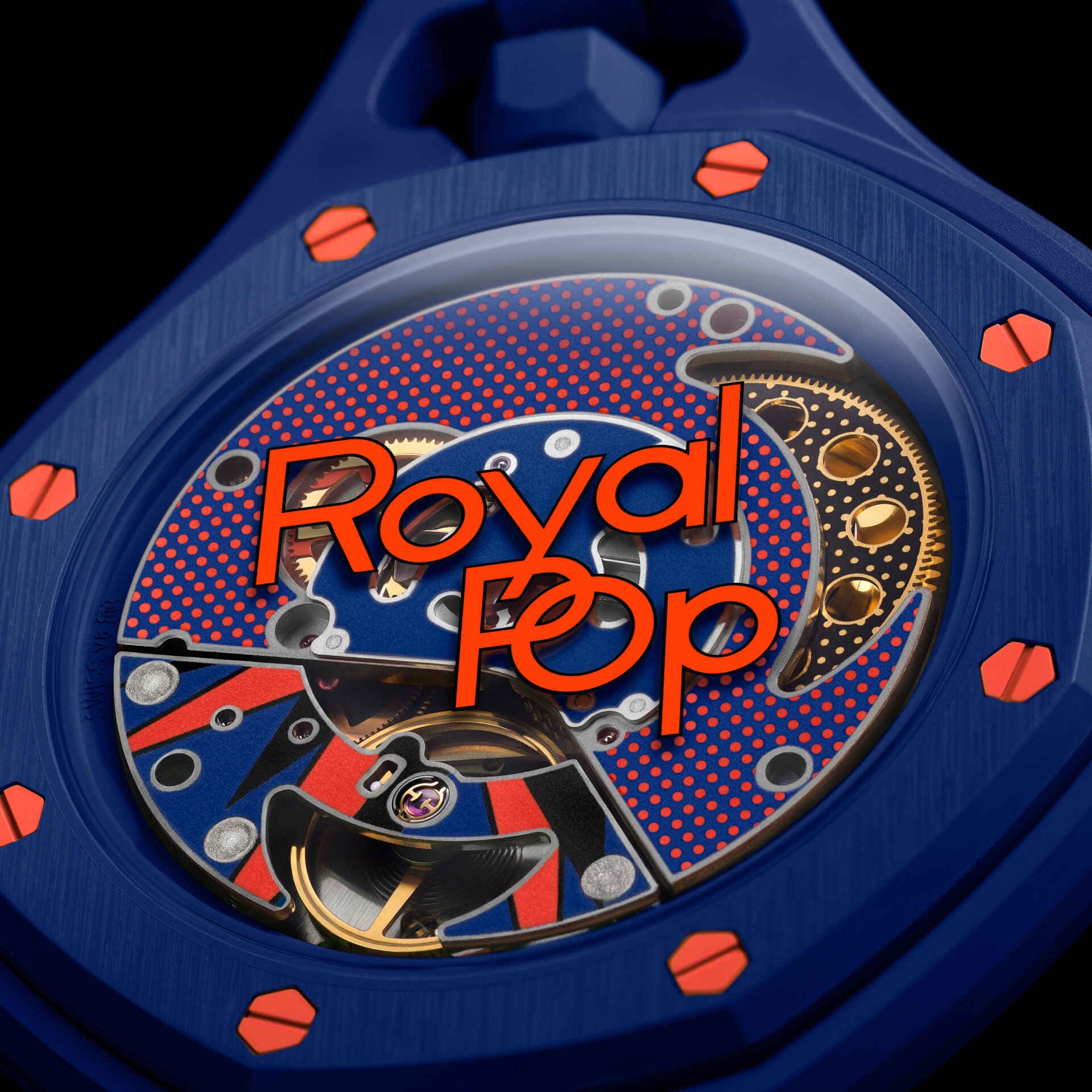 ORENJI HACHI ROYAL POP WATCH - AP x Swatch