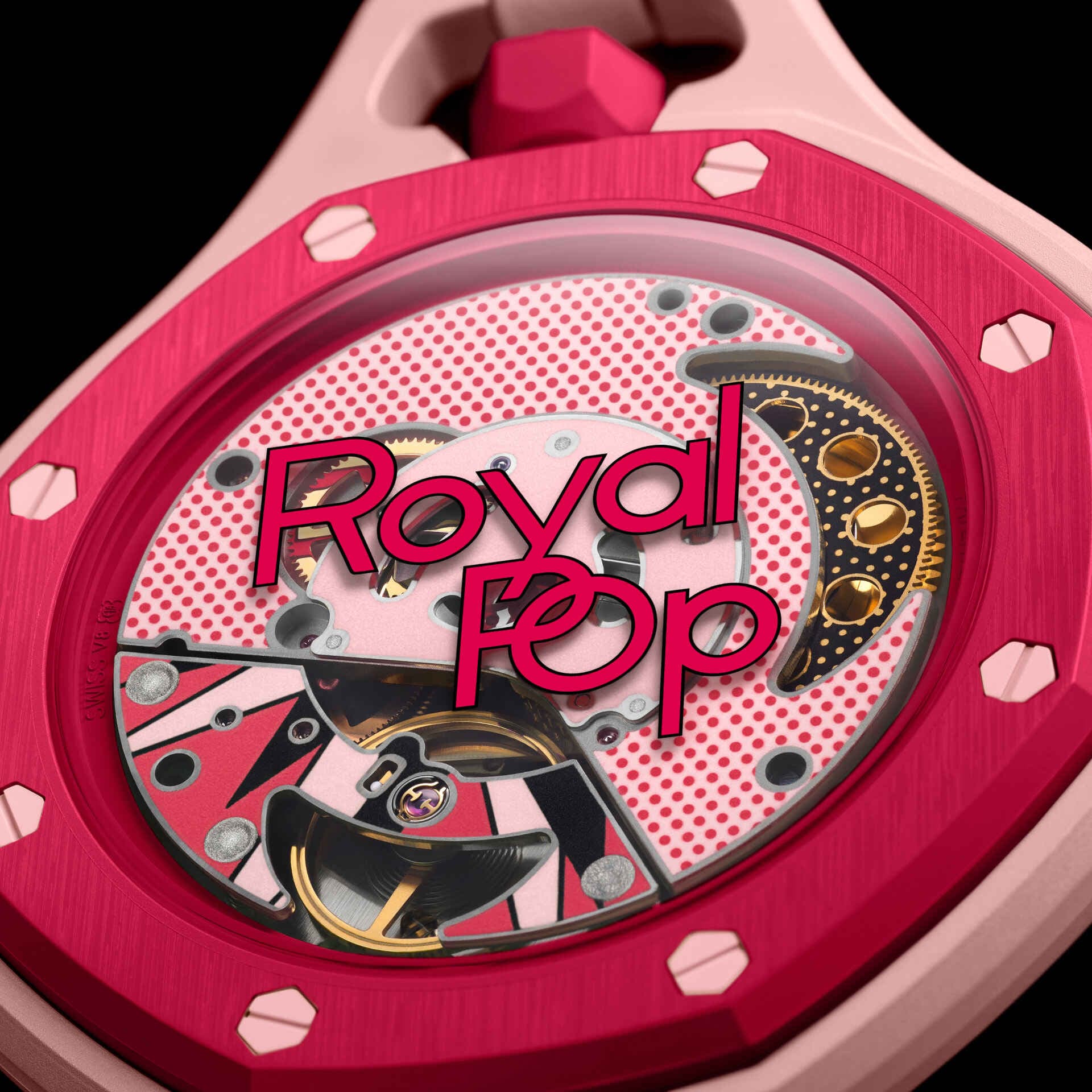 OTTO RED ROYAL POP WATCH - AP x Swatch