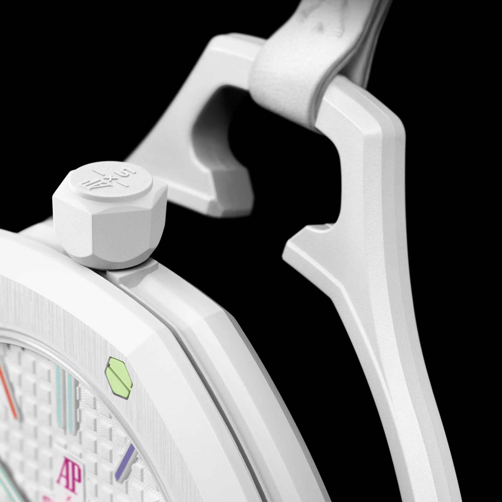 HUIT BLANC ROYAL POP WATCH - AP x Swatch