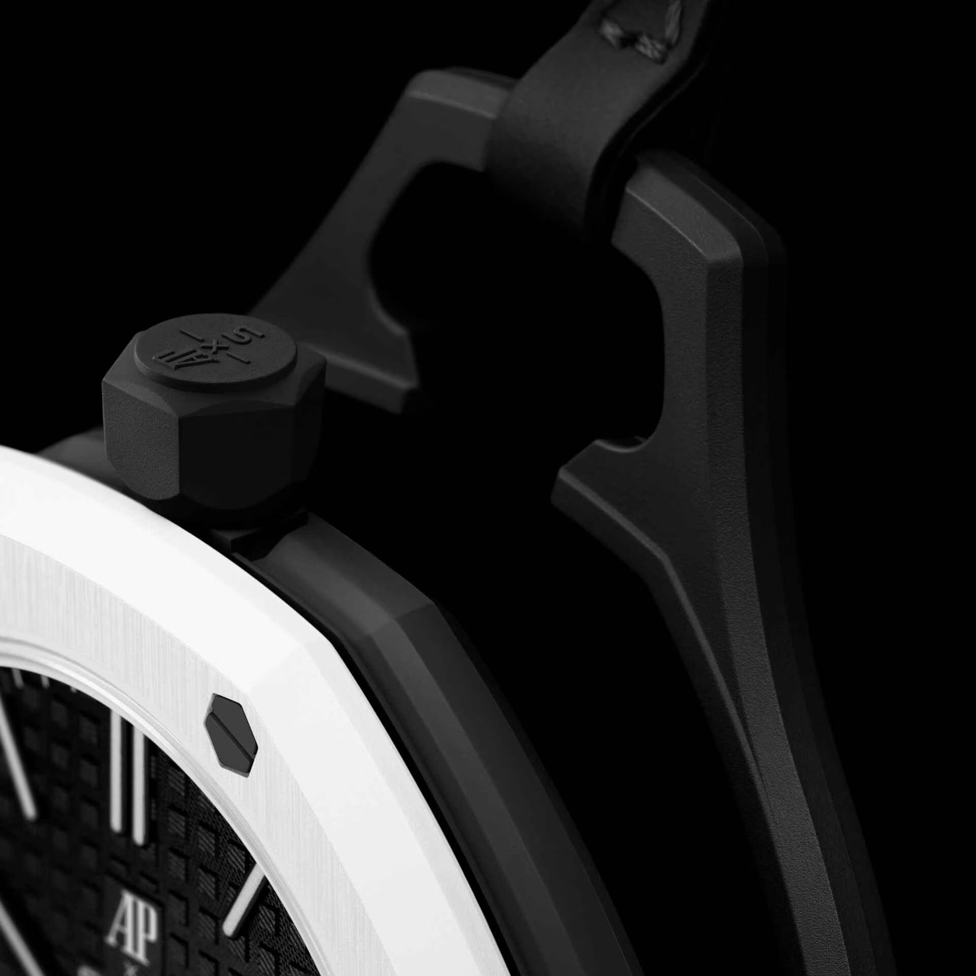 OCHO NEGRO ROYAL POP WATCH - AP x Swatch
